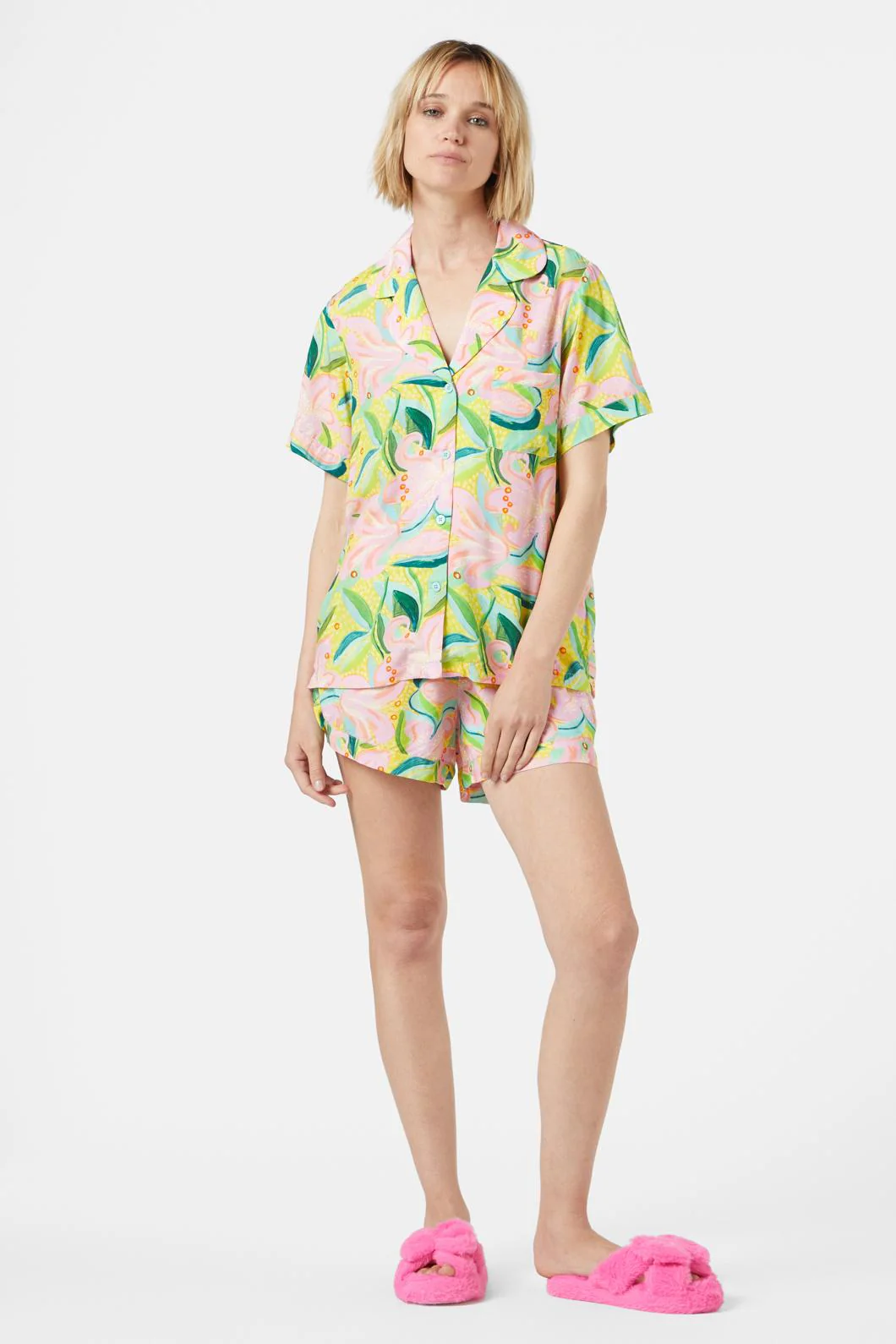 Lillies Short PJ Set