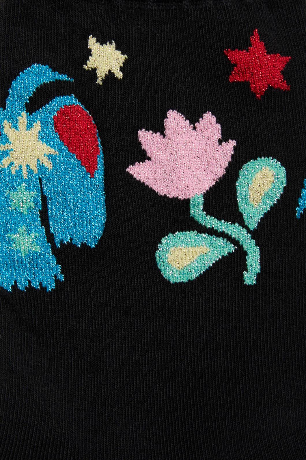 Amphora Black Sock