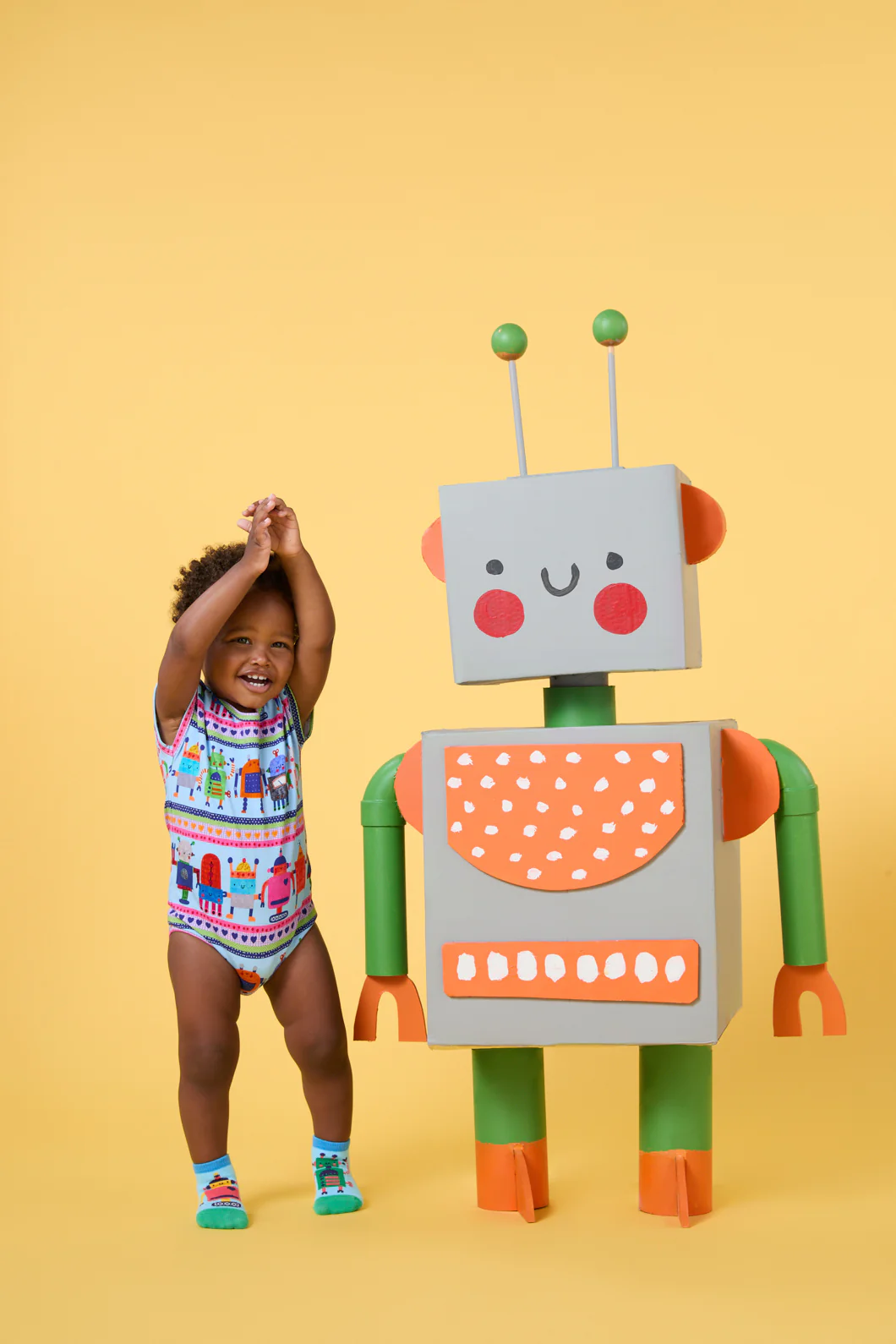 Robots Baby Onesie
