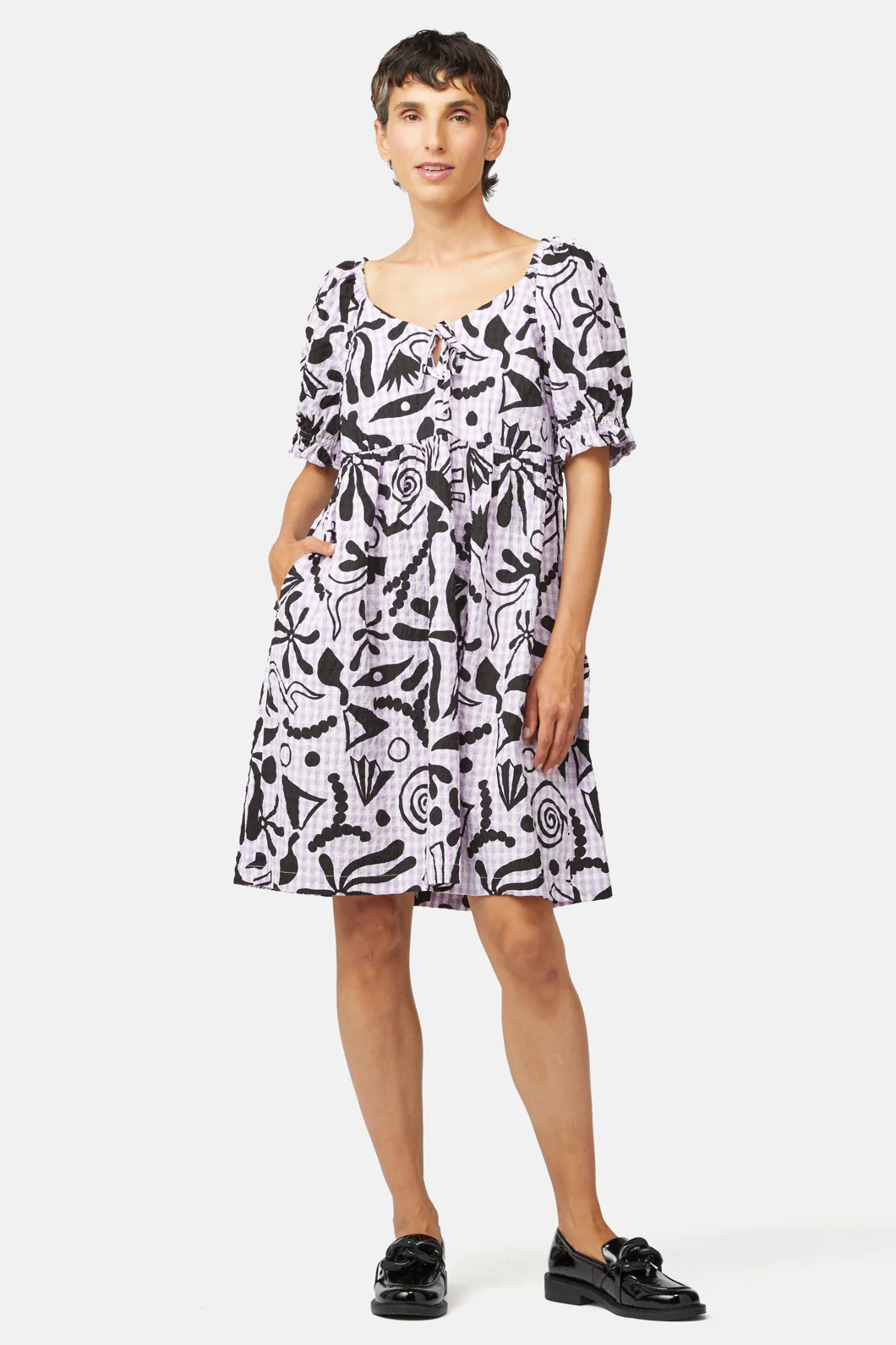 Volcano Smock Dress