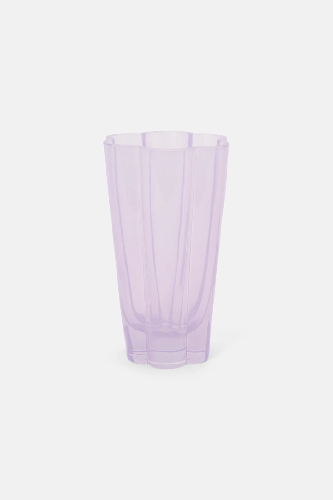 Lilac Glass Vase