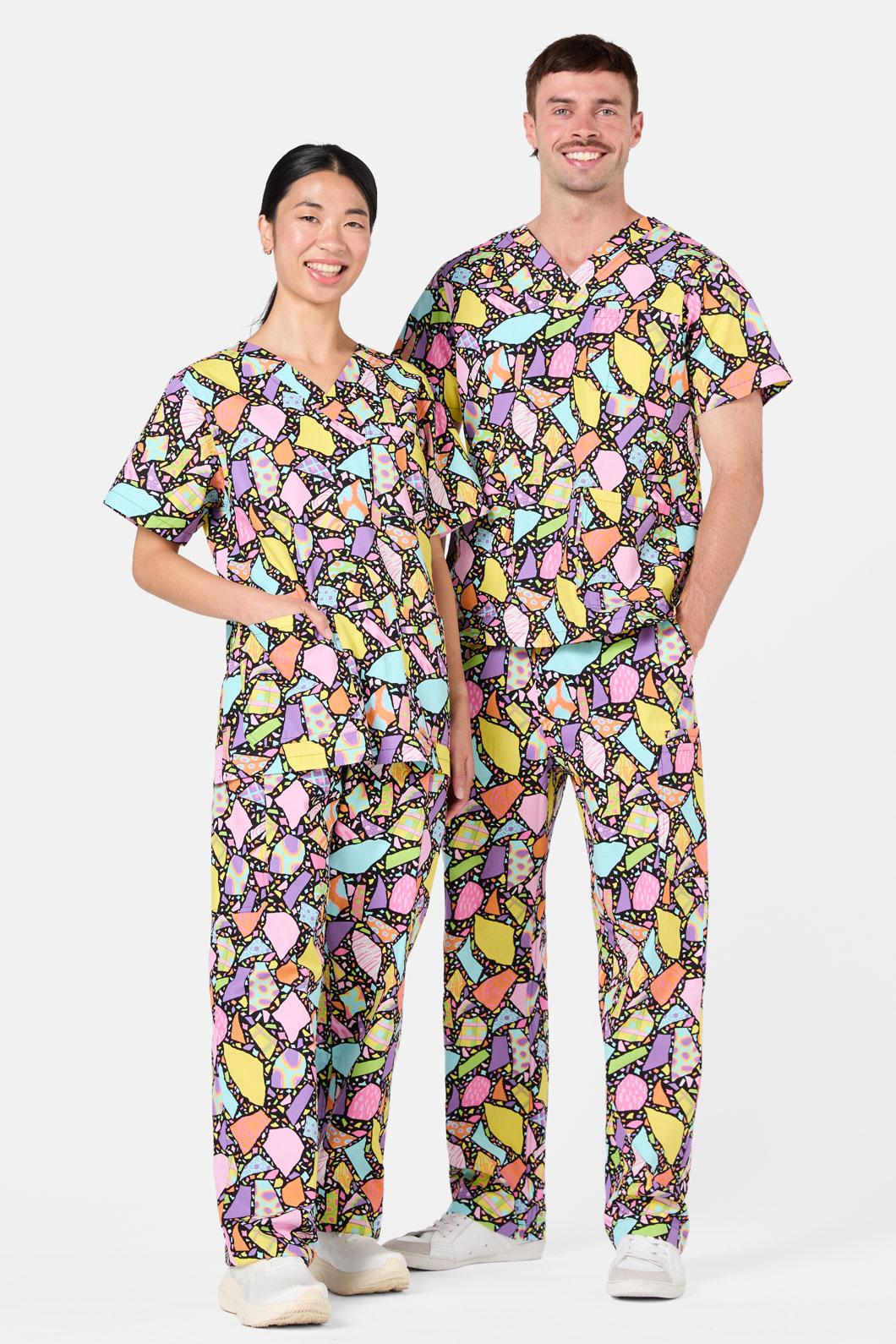 Mosaic Scrub Set