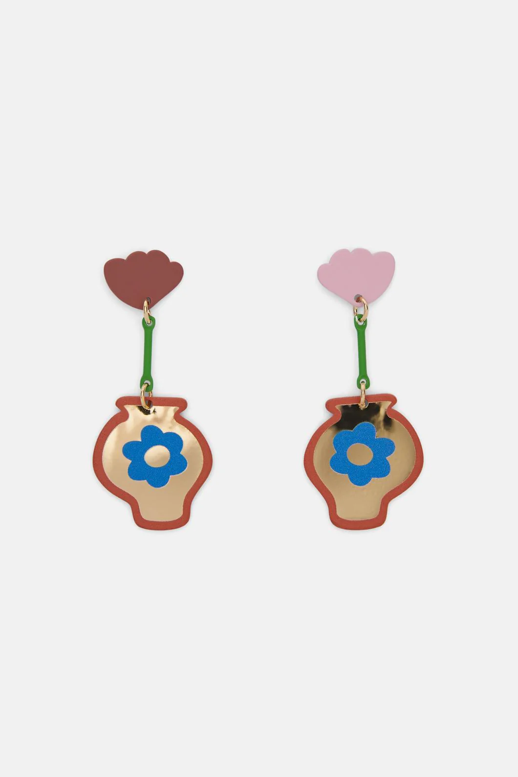 Flower Vase Earring