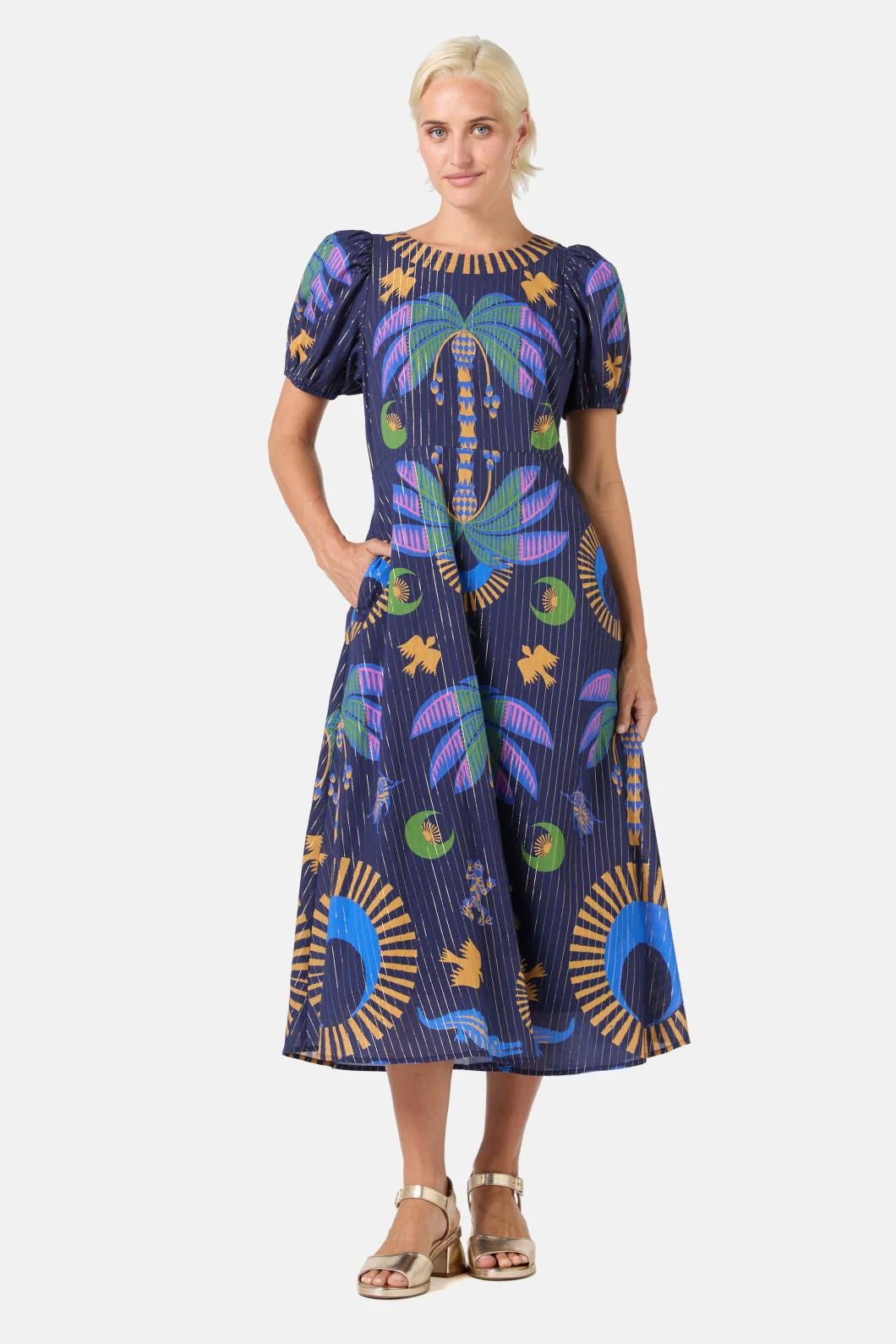 Stamp Collecting Party Dress