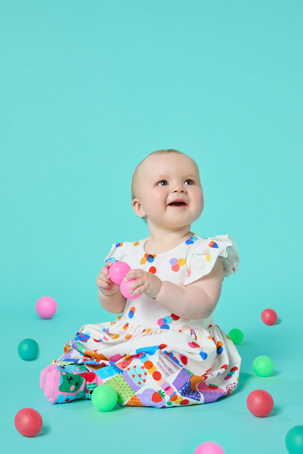 Cupcakes Baby Dress