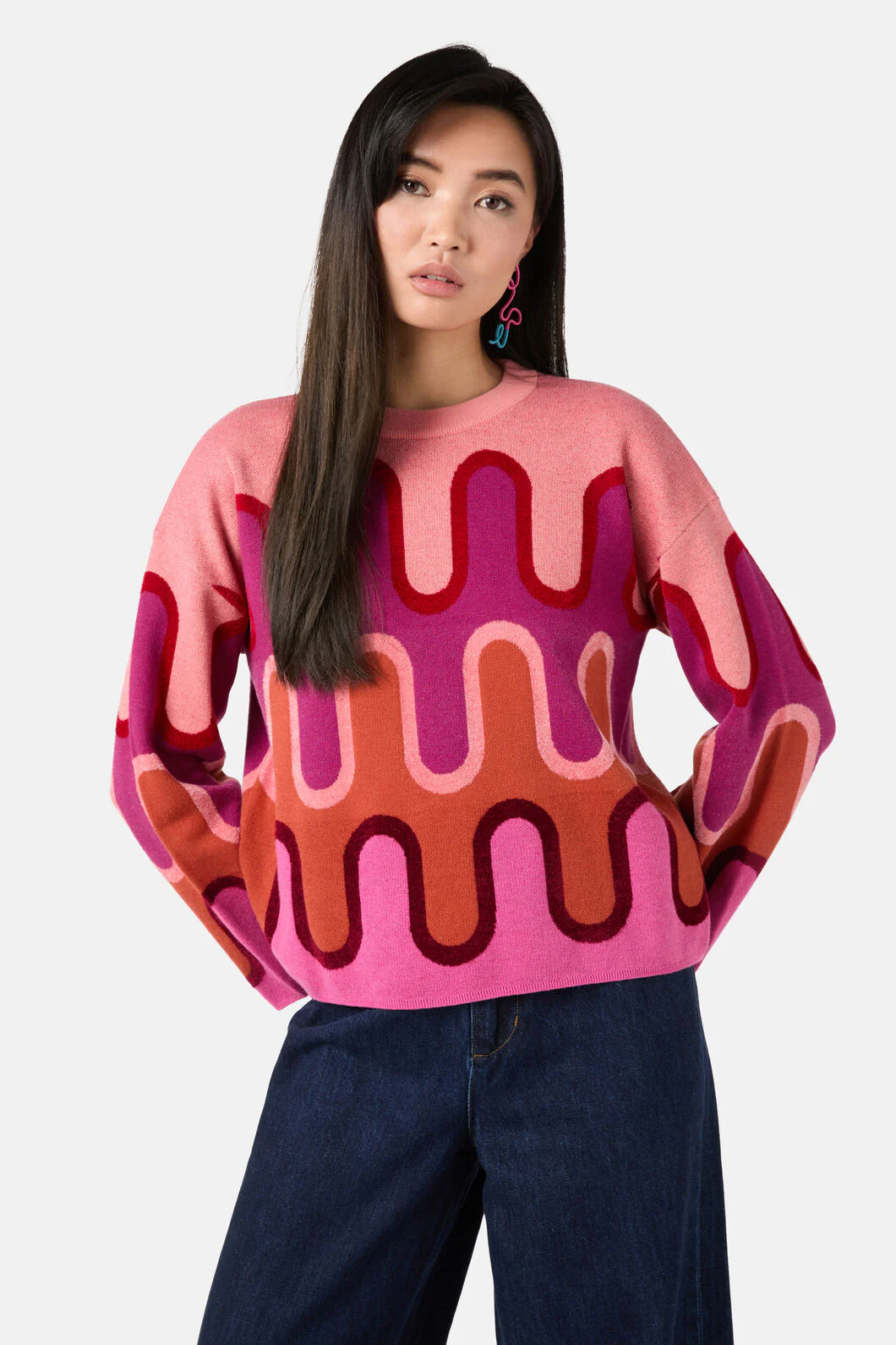 Squiggle Stripe Jumper