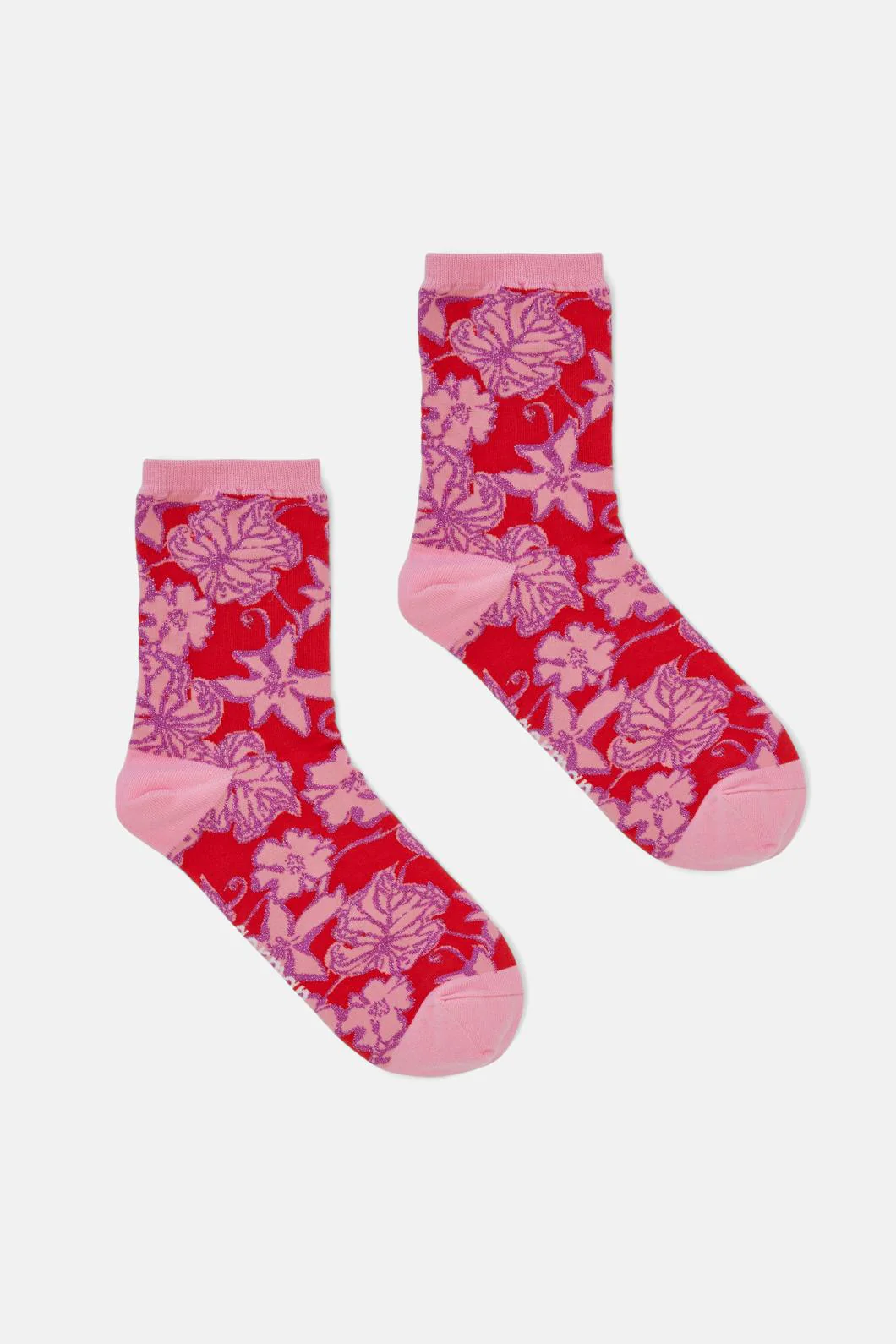 Pink Prehistoria Sock