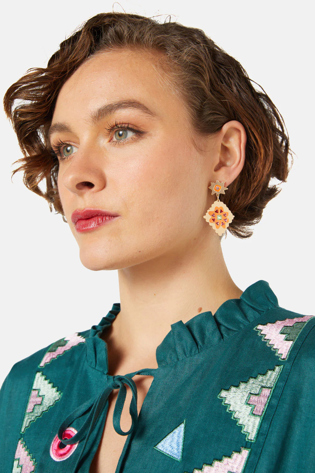 Magic Carpet Gold Earrings