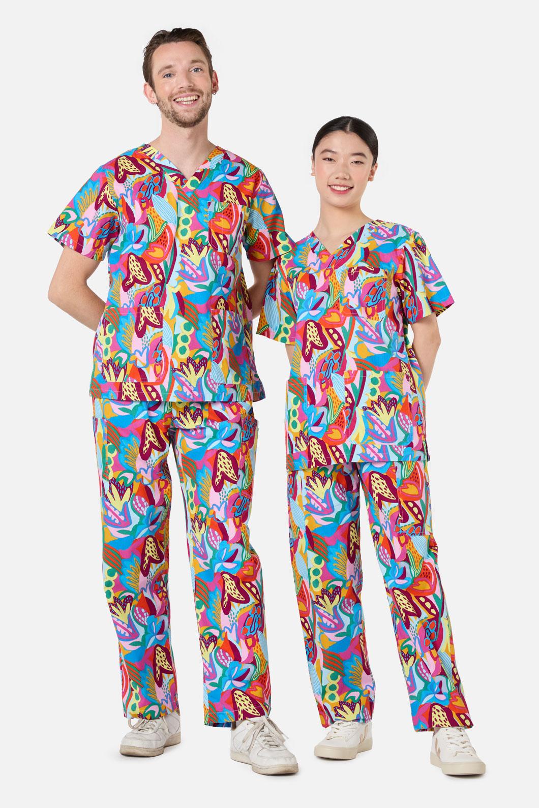 Jungle Scrubs Set