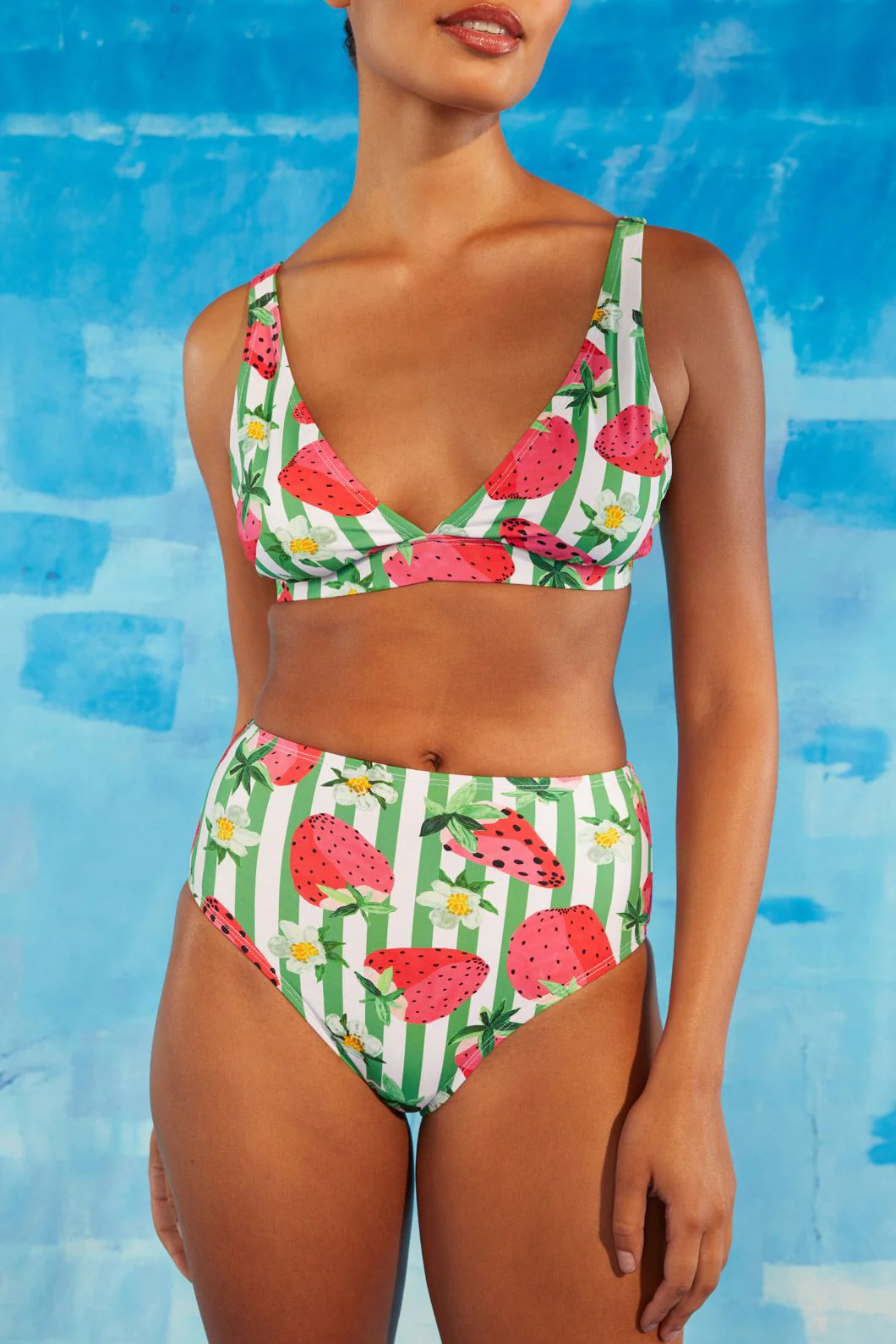 Strawberry Patch Bikini Bottom