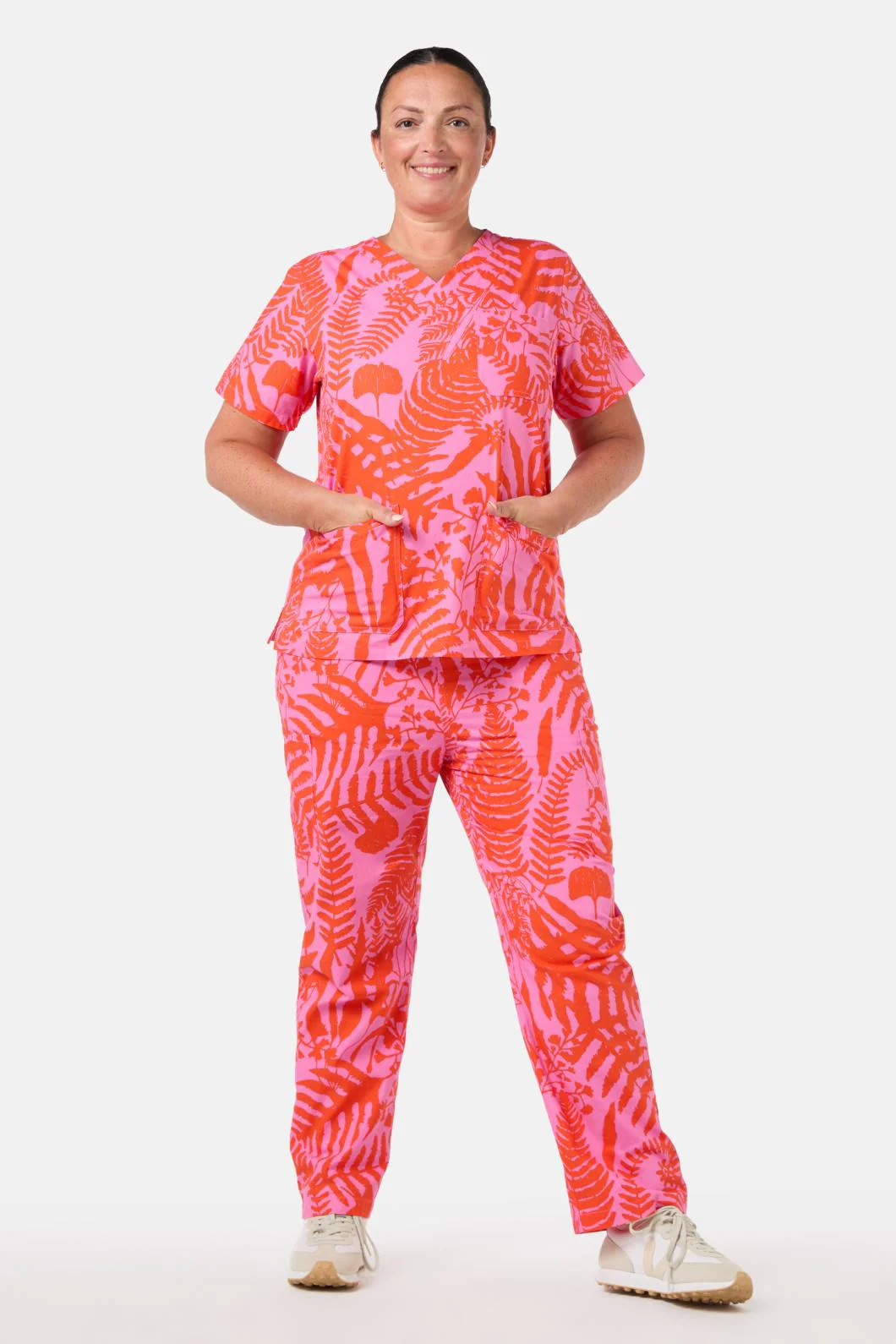 Sunset Fern Scrub Set