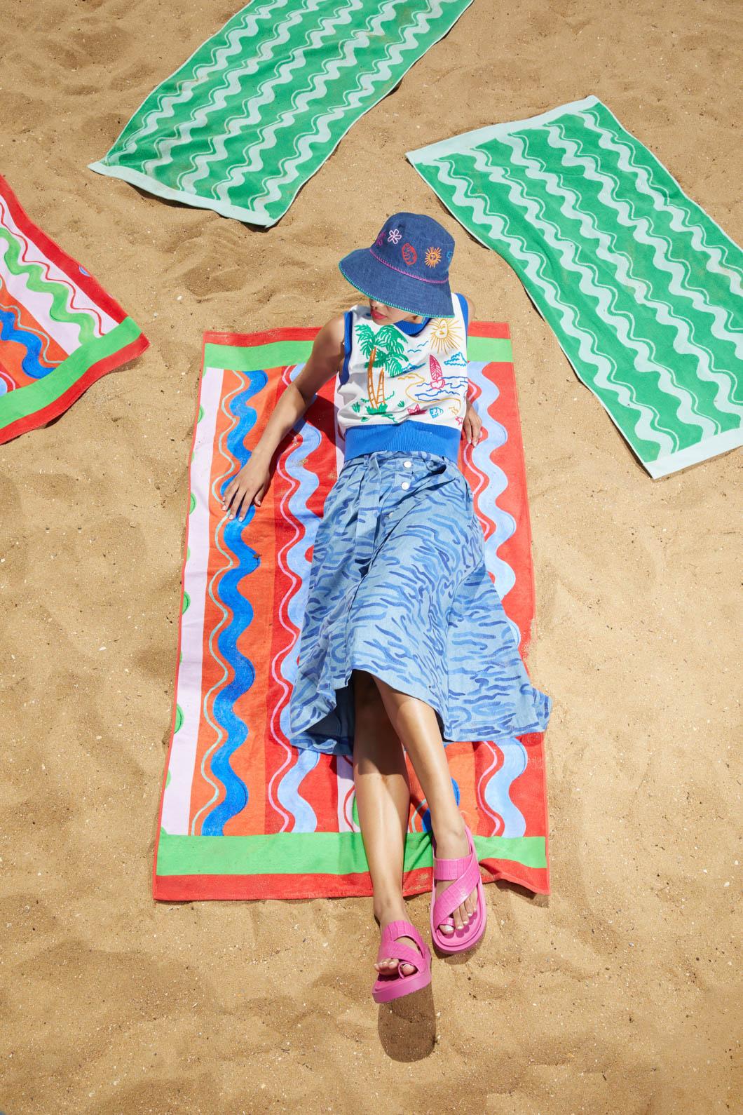 Sour Straps Beach Towel