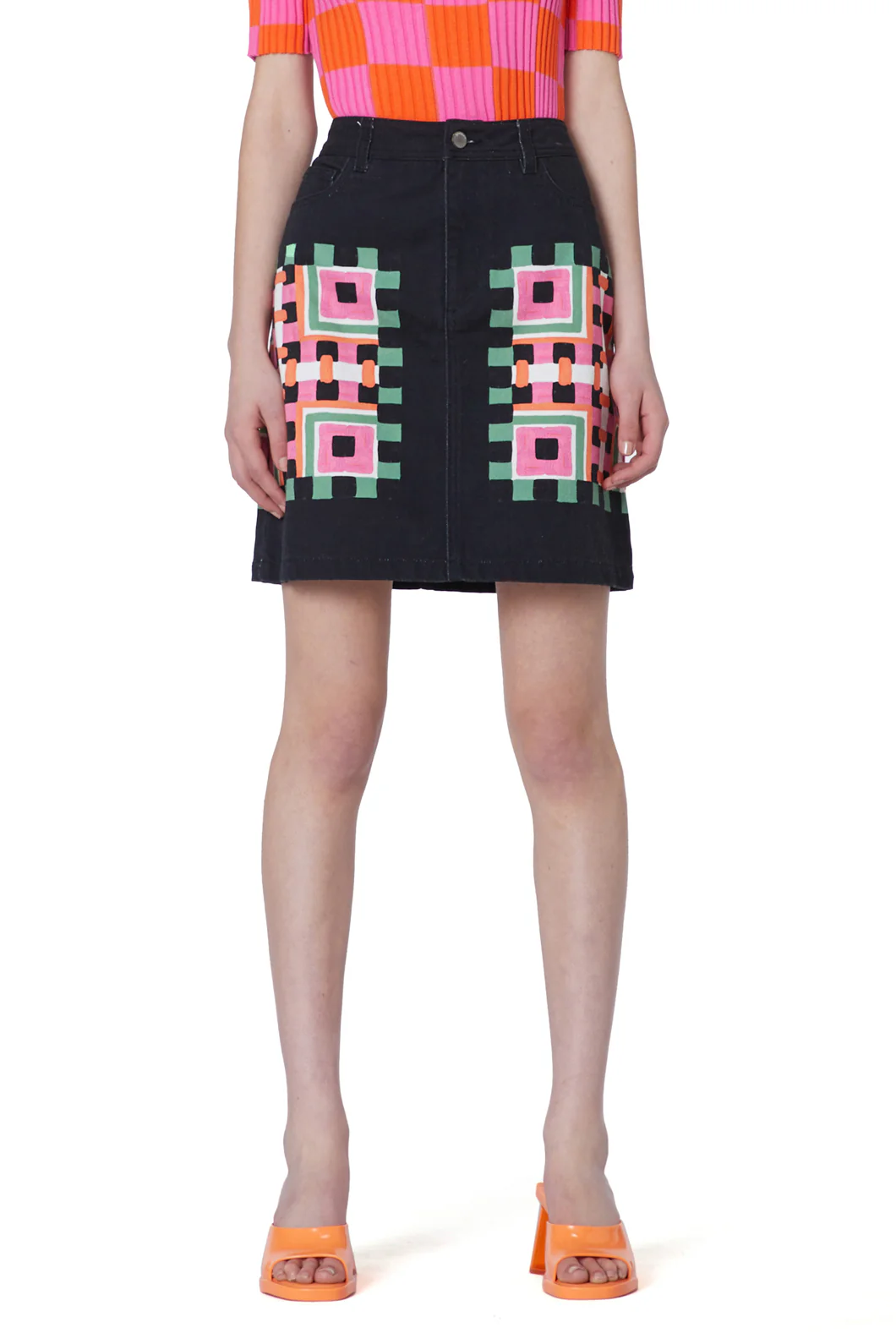 Wild Dreams Denim Skirt