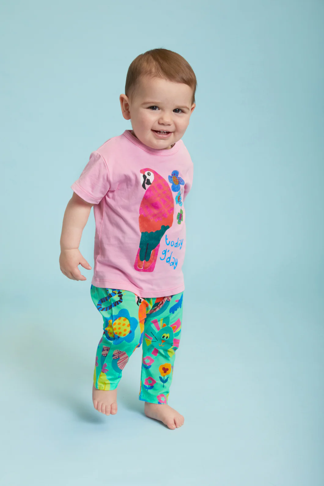 Macaw Baby Tee
