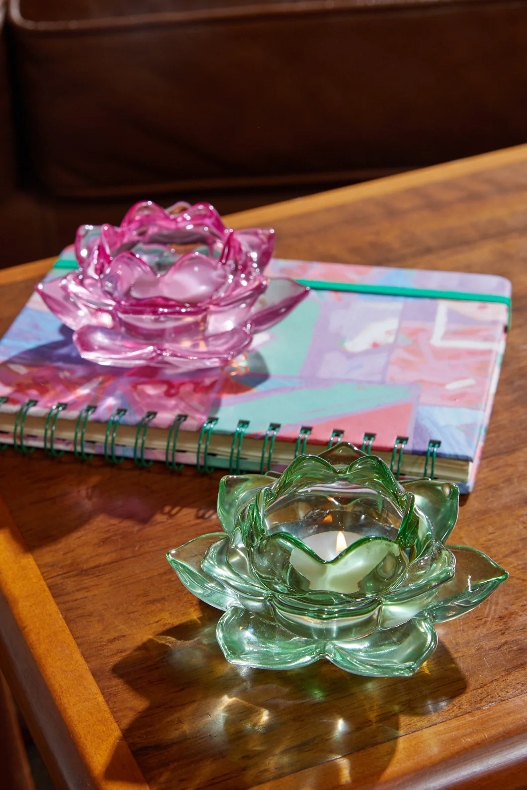 Lotus Glass Votive