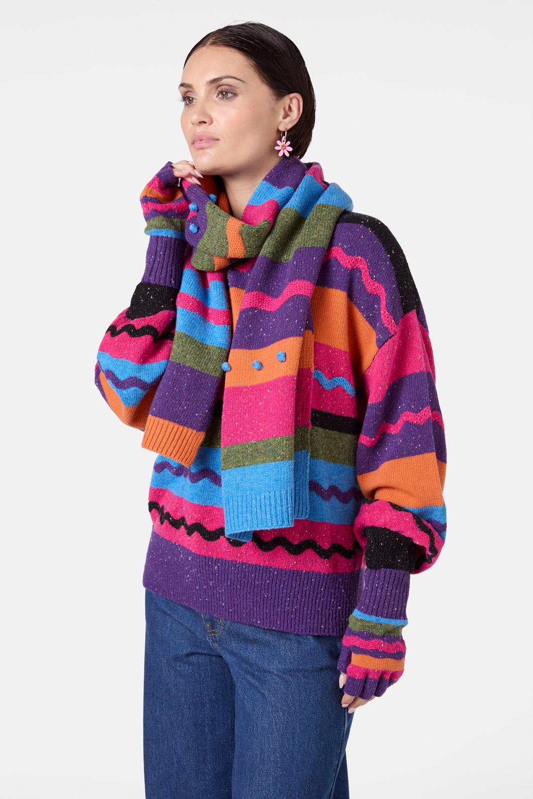 Heirloom Stripe Scarf