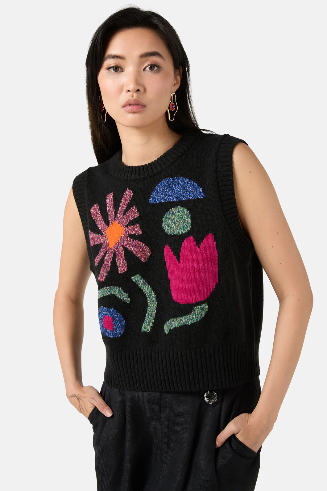 Crafternoon Knit Vest