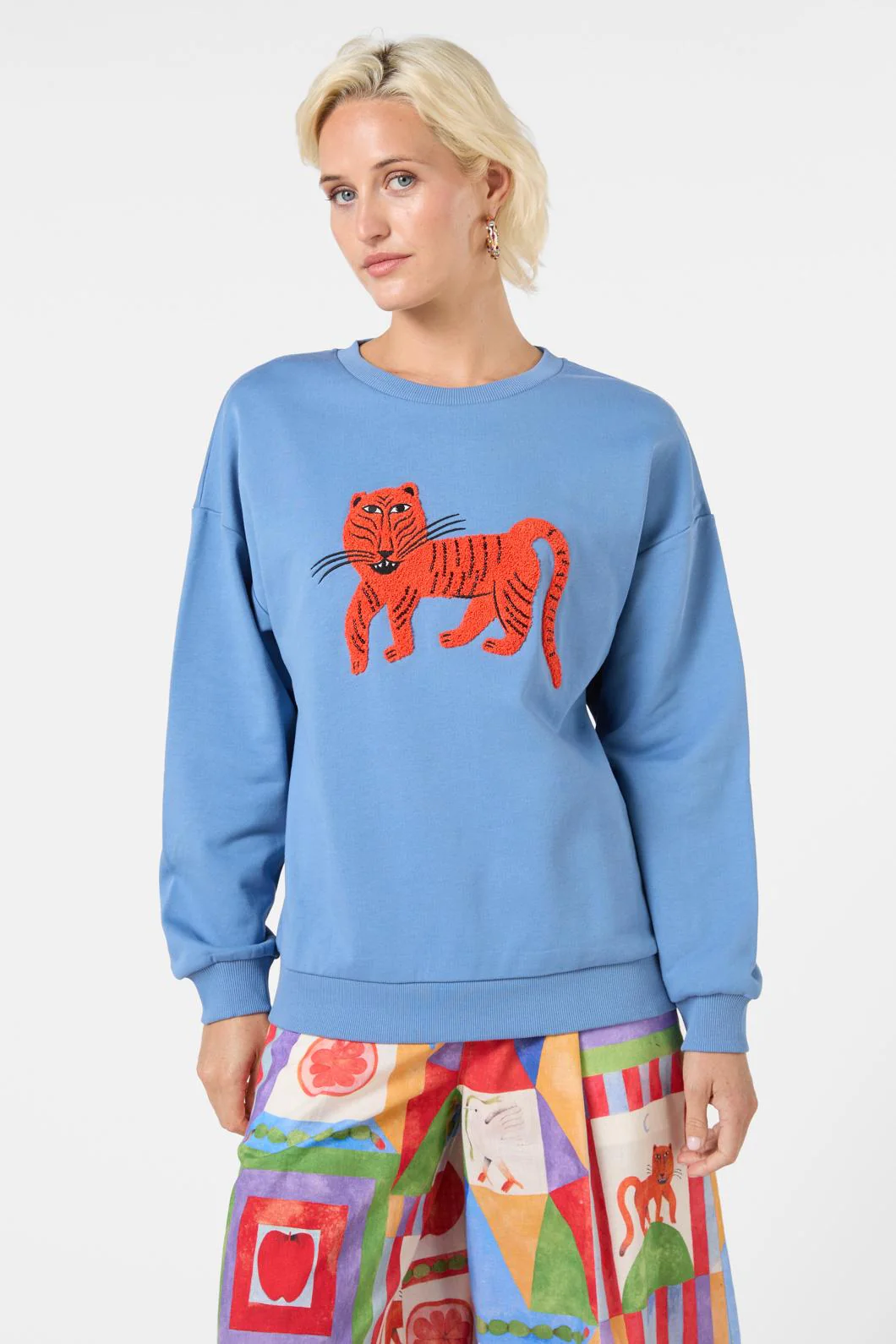 Fantasy Patchwork Tufted Sweat