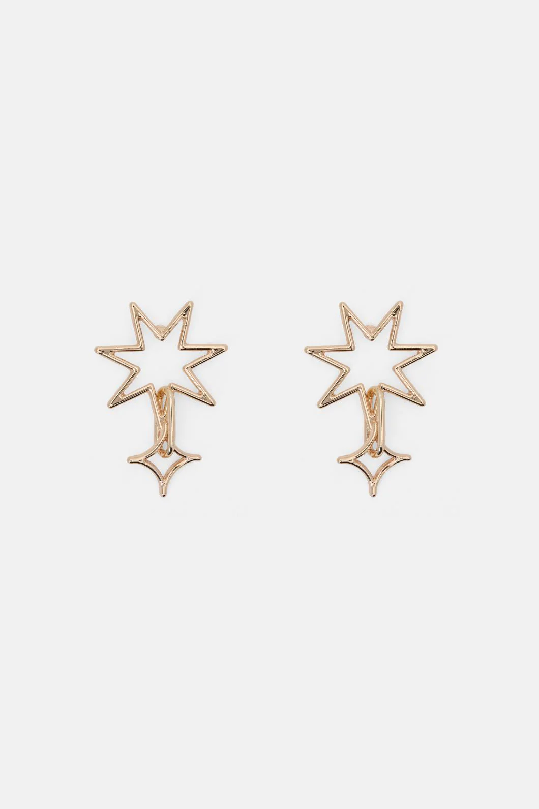 Gold Star Earring