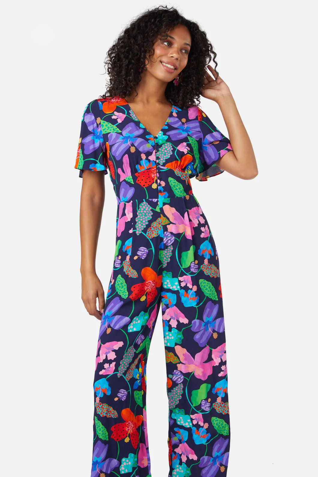 Trippy Flowers Pantsuit