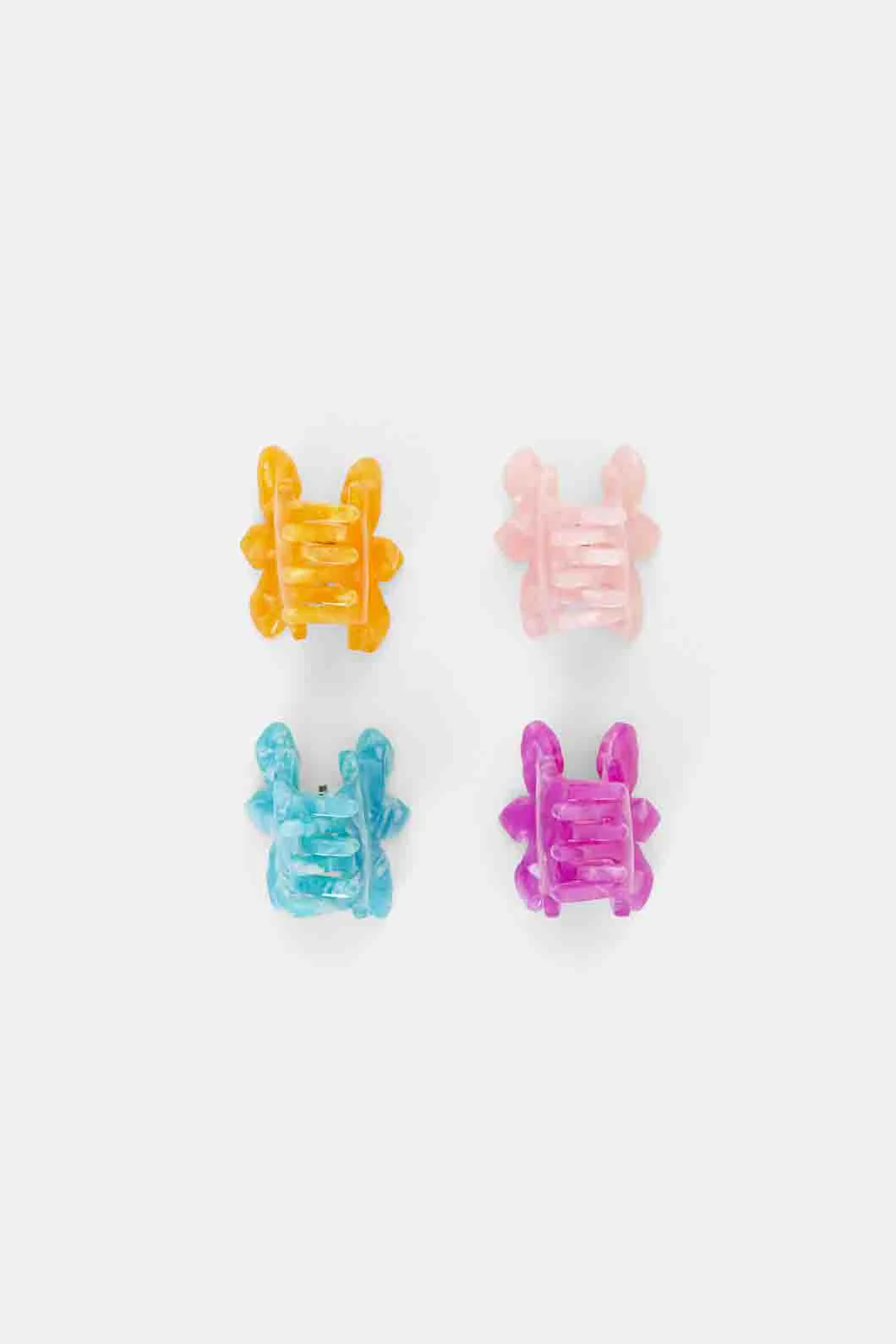 Anamalia Orchid Mini Hair Claw Set 4