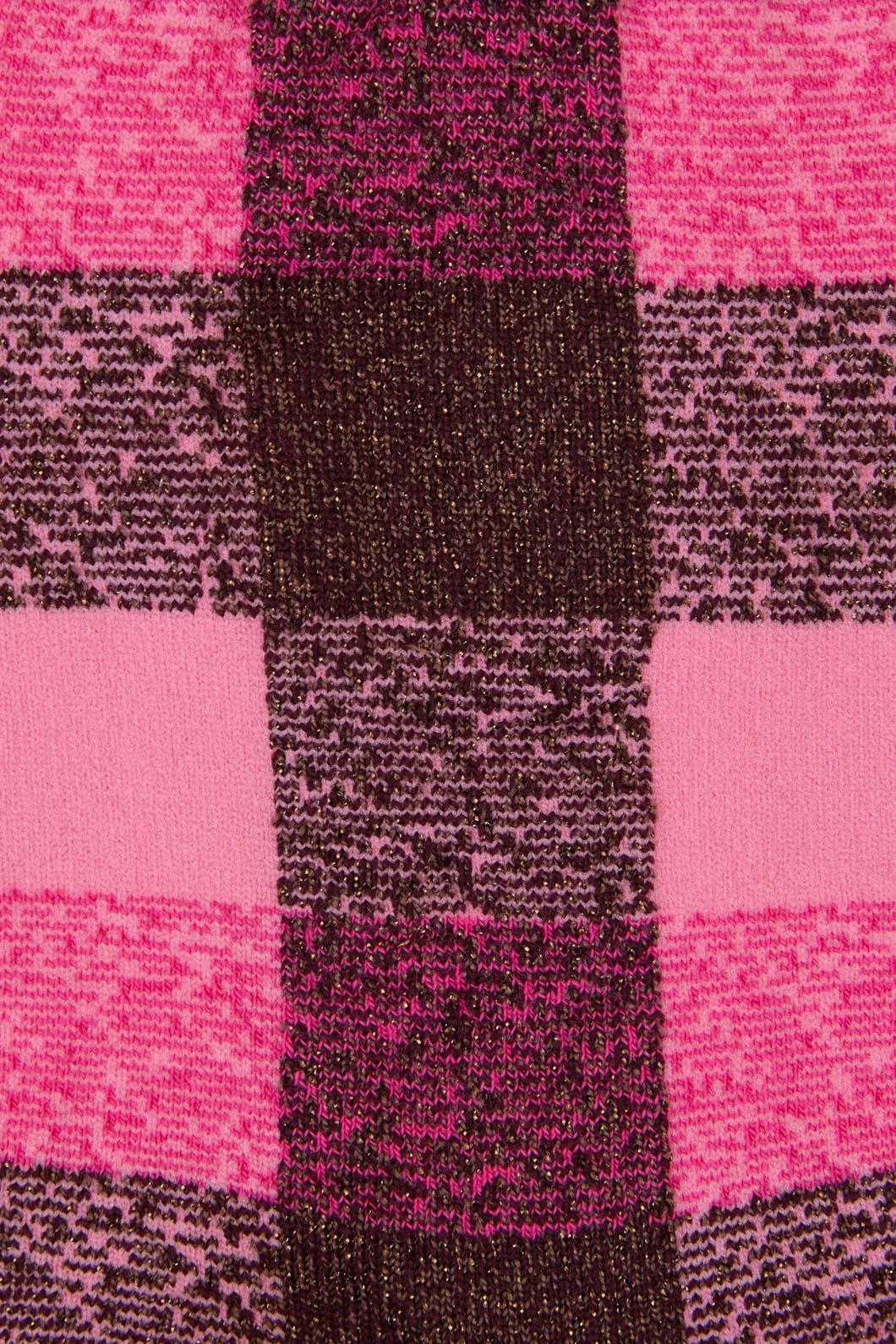 Pink Check Sock