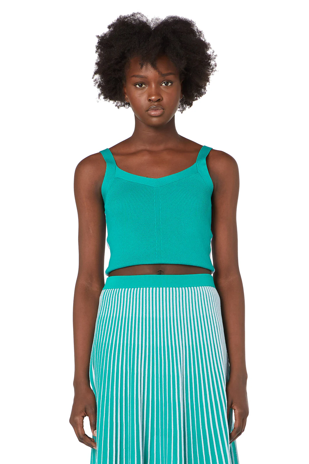 Mel Knit Crop Tank