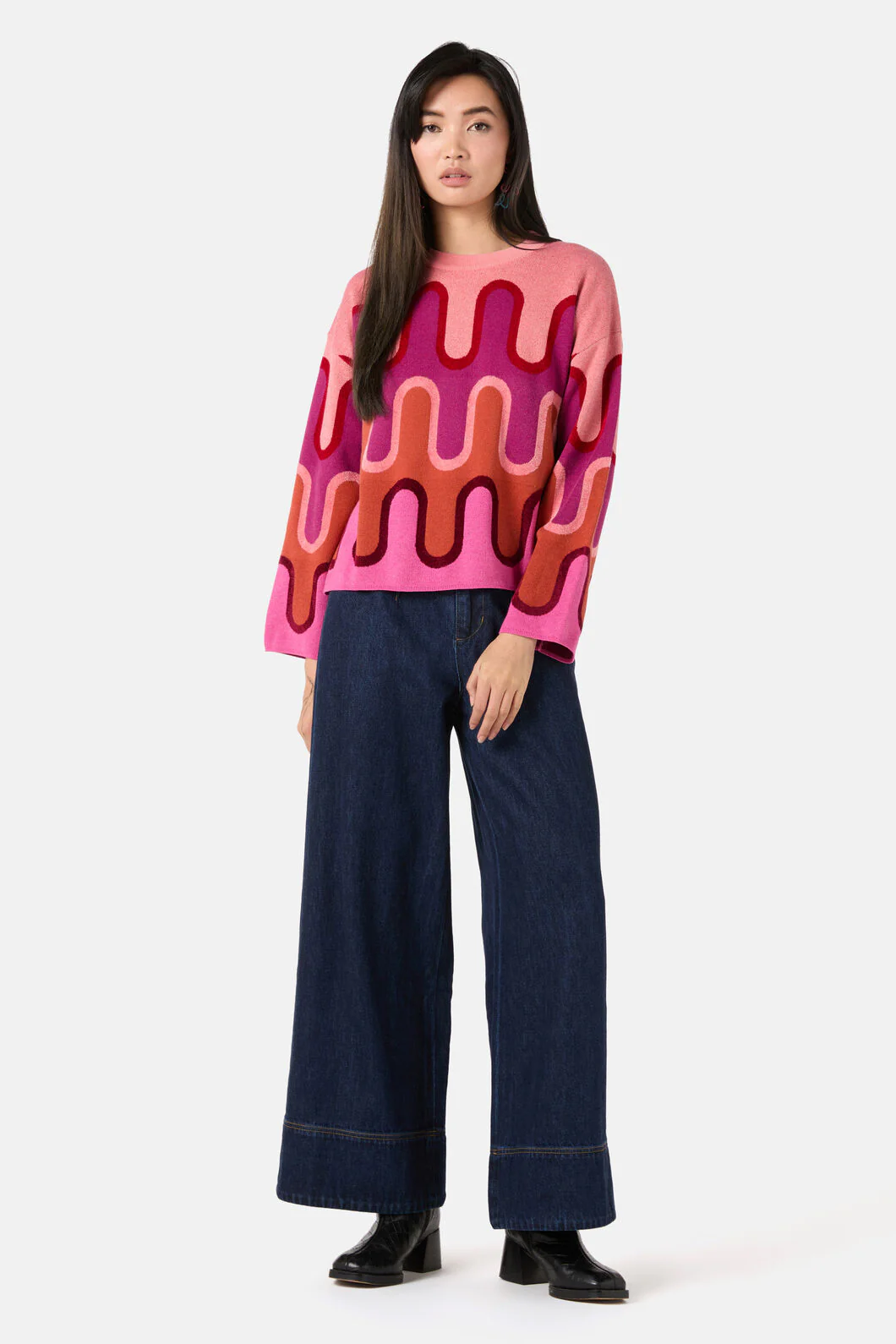 Squiggle Stripe Jumper