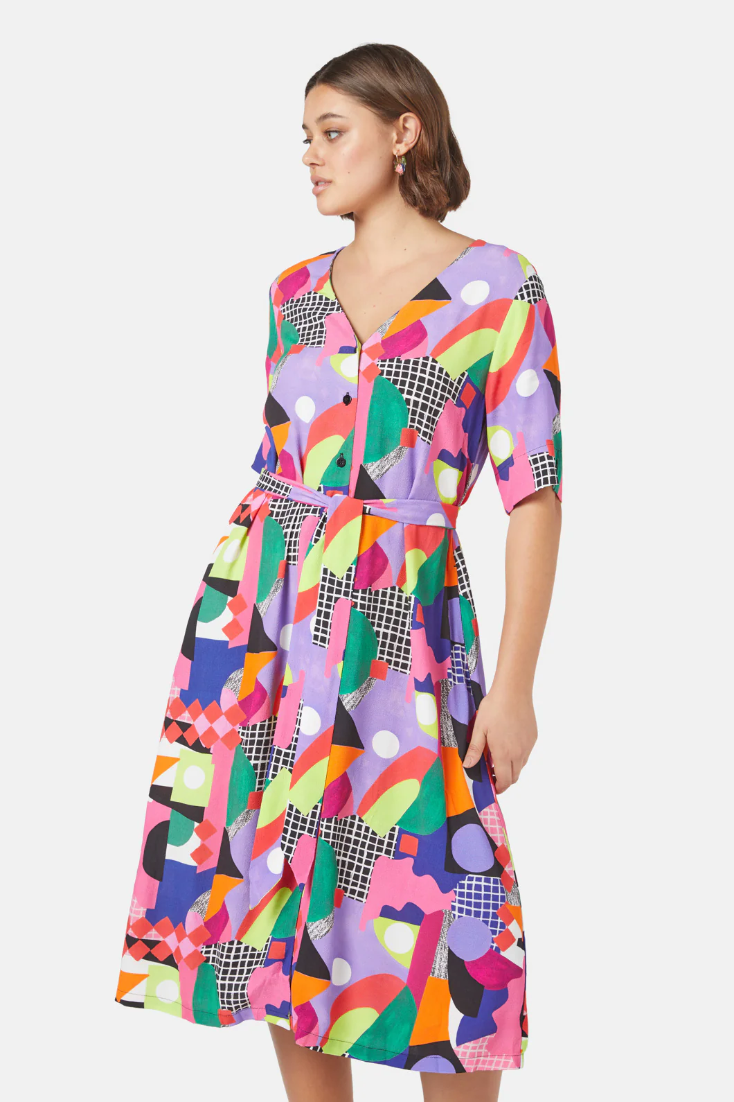 Tales Of Tiles Long Dress