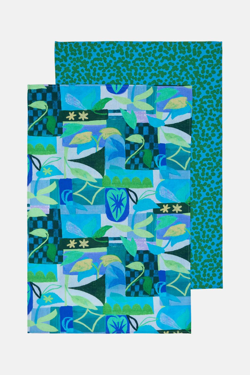 Leaves Tea Towel Set