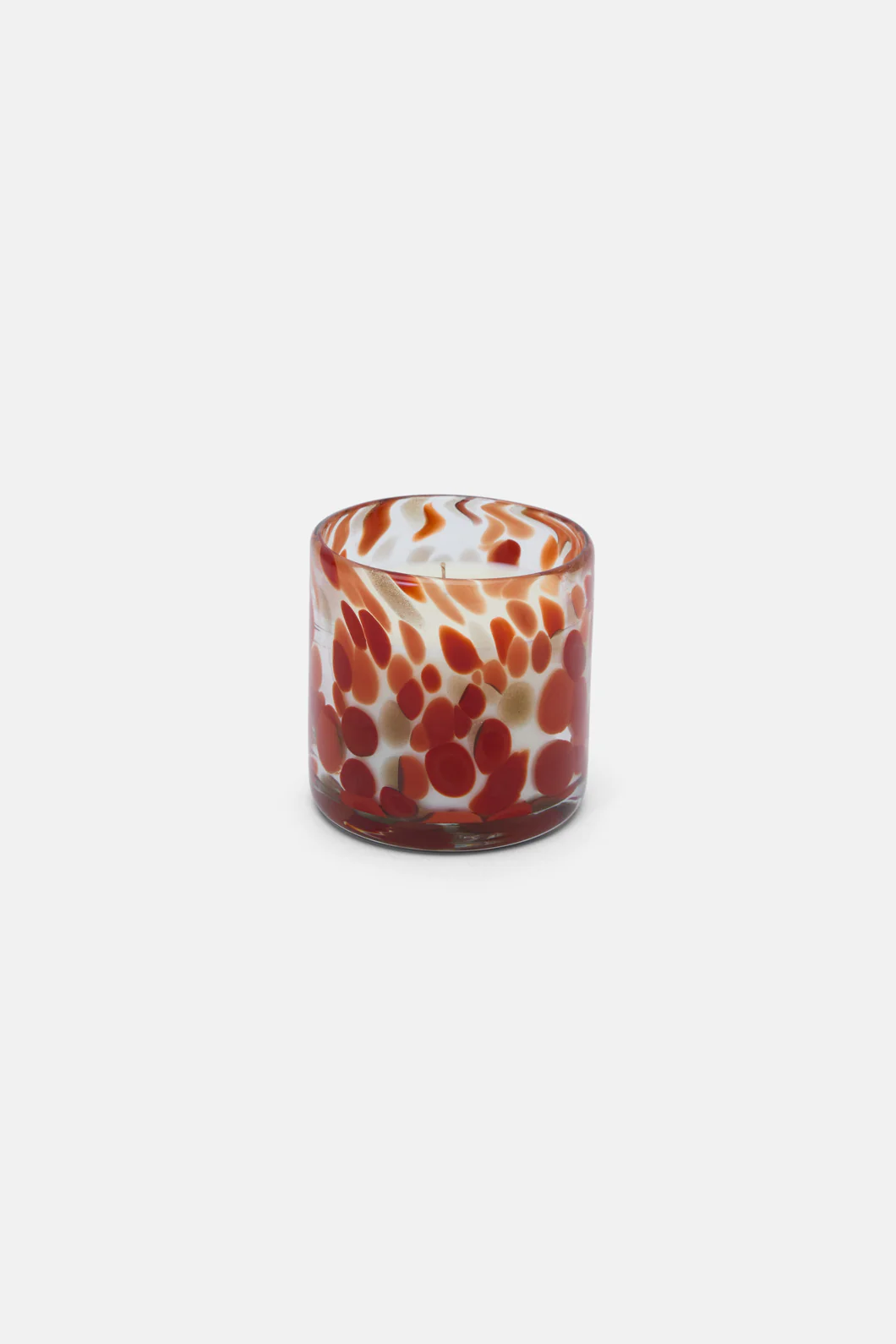 Speckly Scented Candle Red