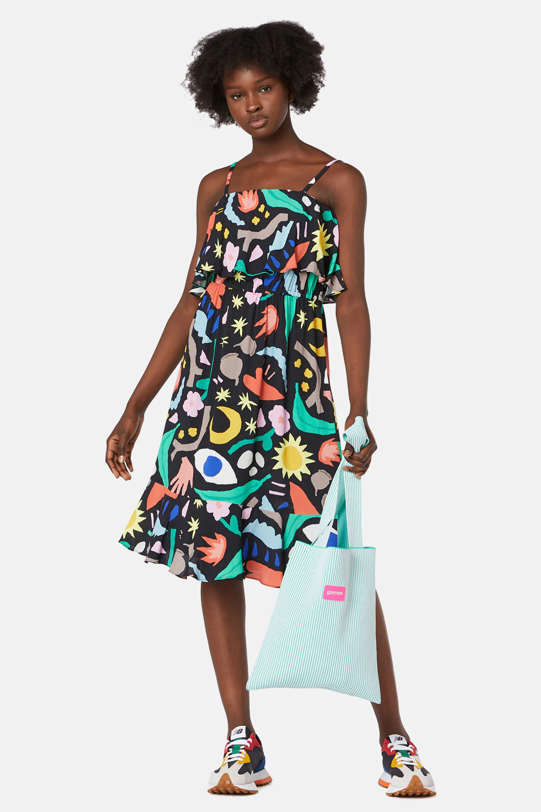 Pieces Ruffle Dress