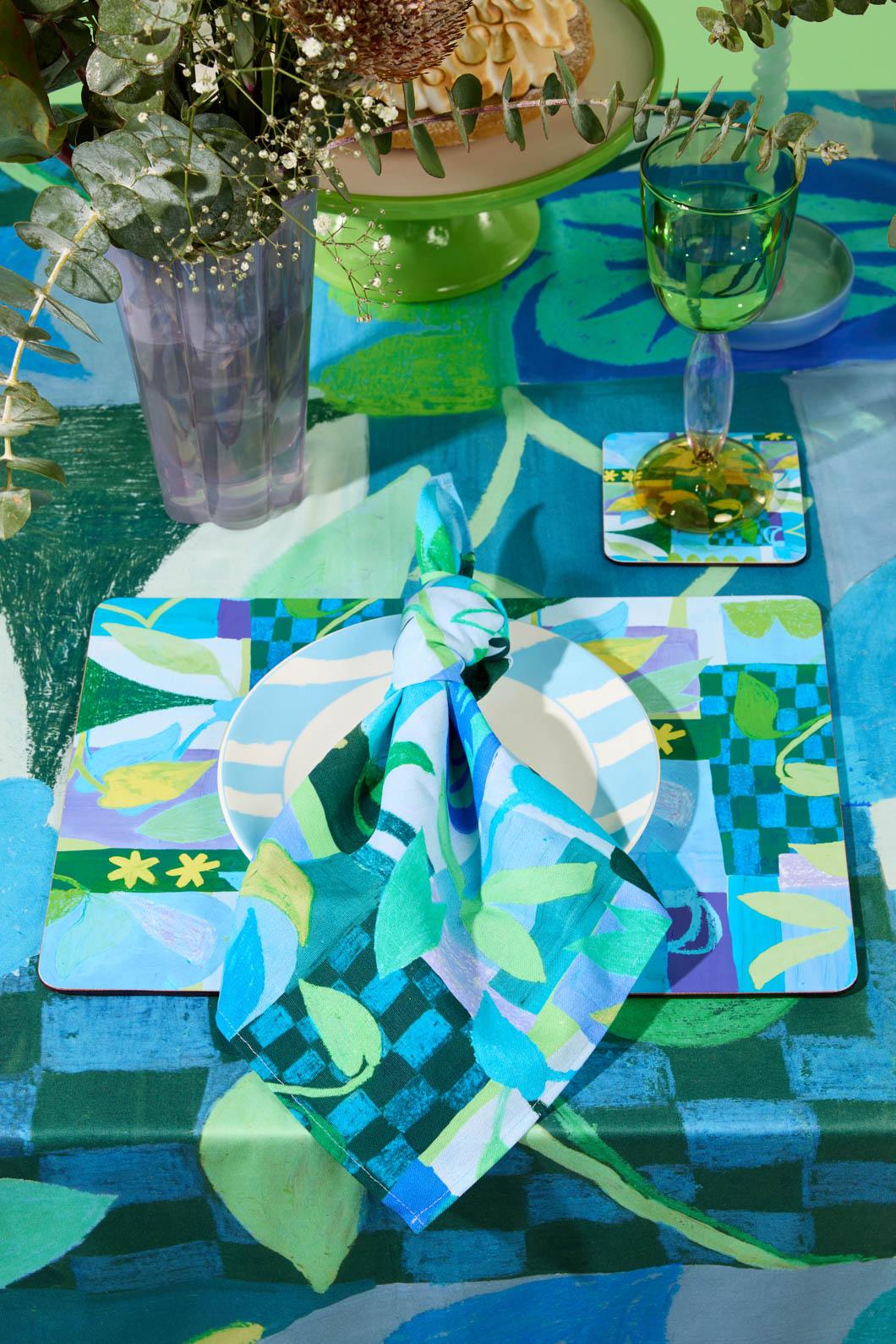 Leaves Napkin Set 4