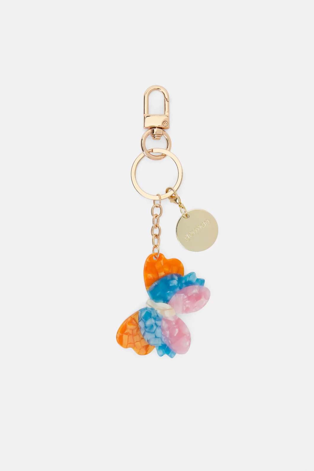 Party Butterfly Key Ring