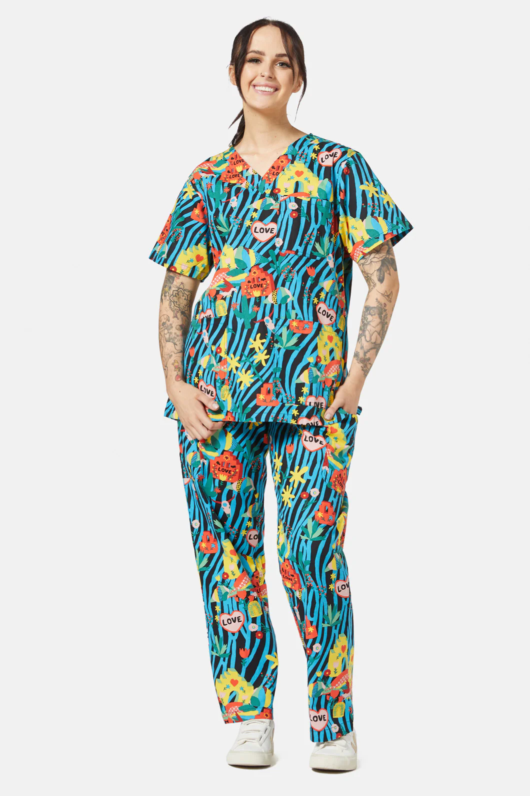 River Of Love Scrub Set
