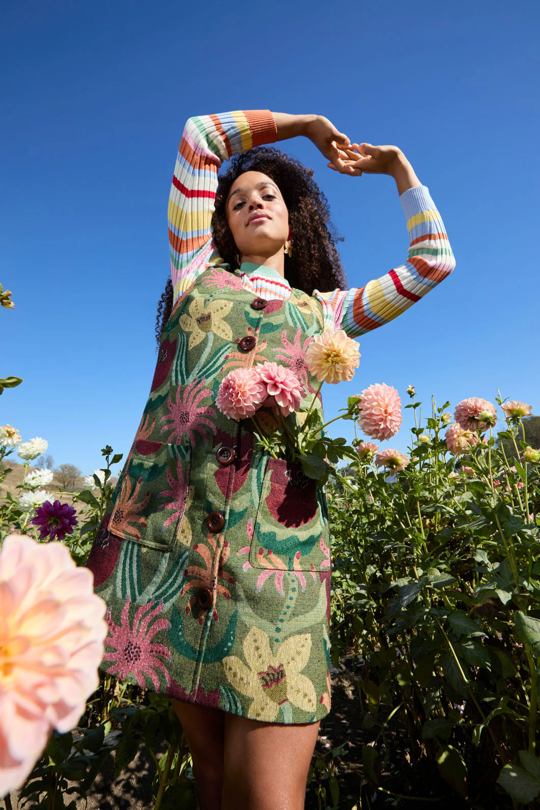 Rosie's Posies Pinafore