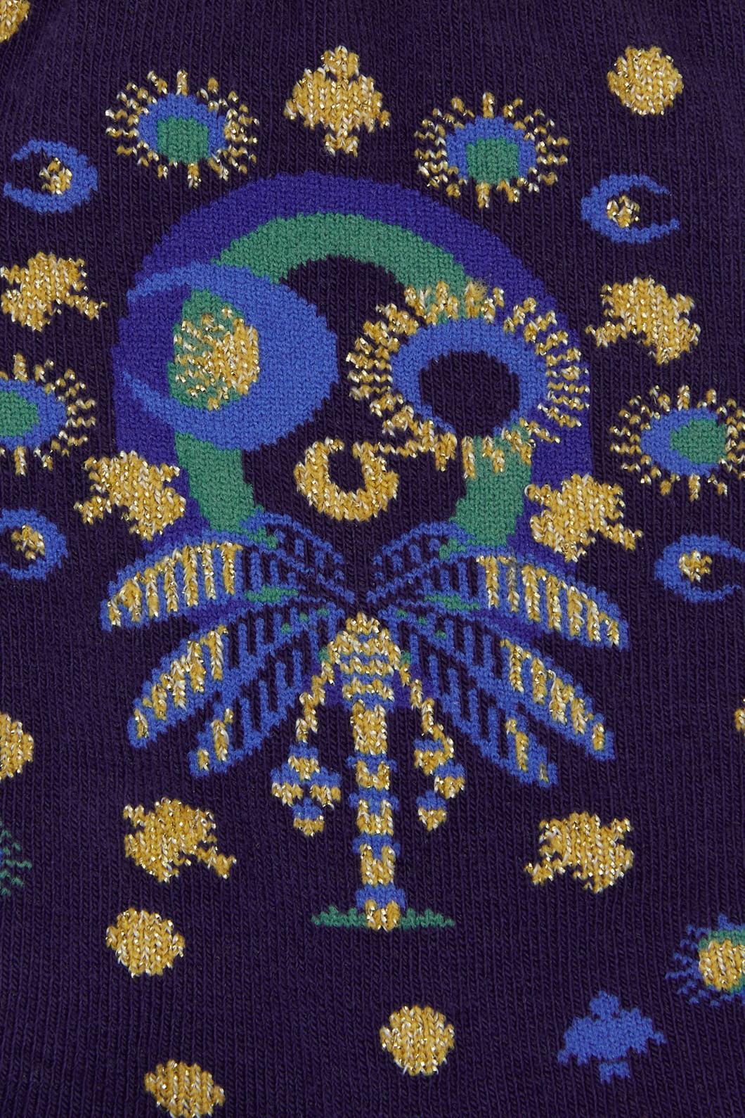 Golden Palm Sock