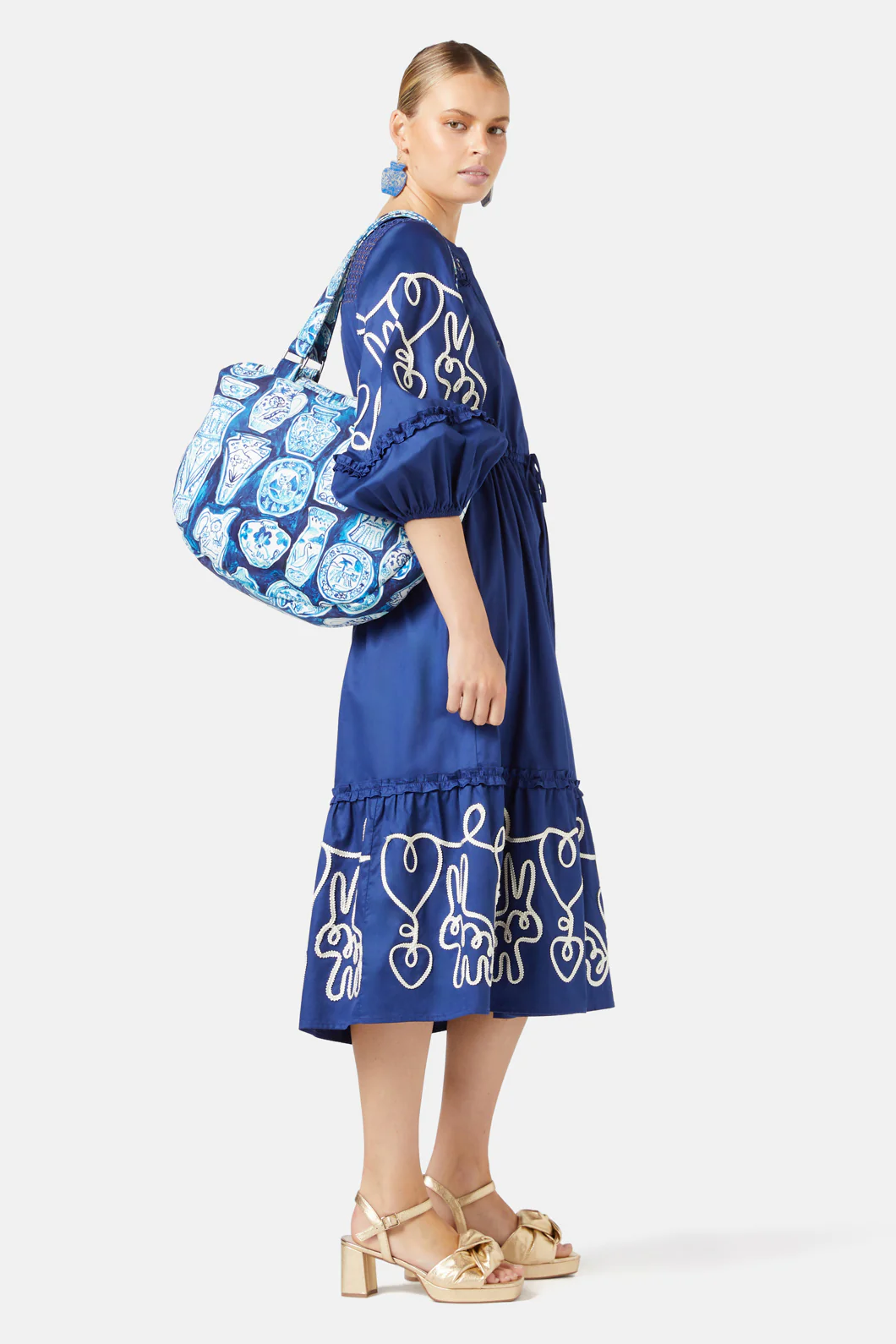 Porcelain Paradise Tote