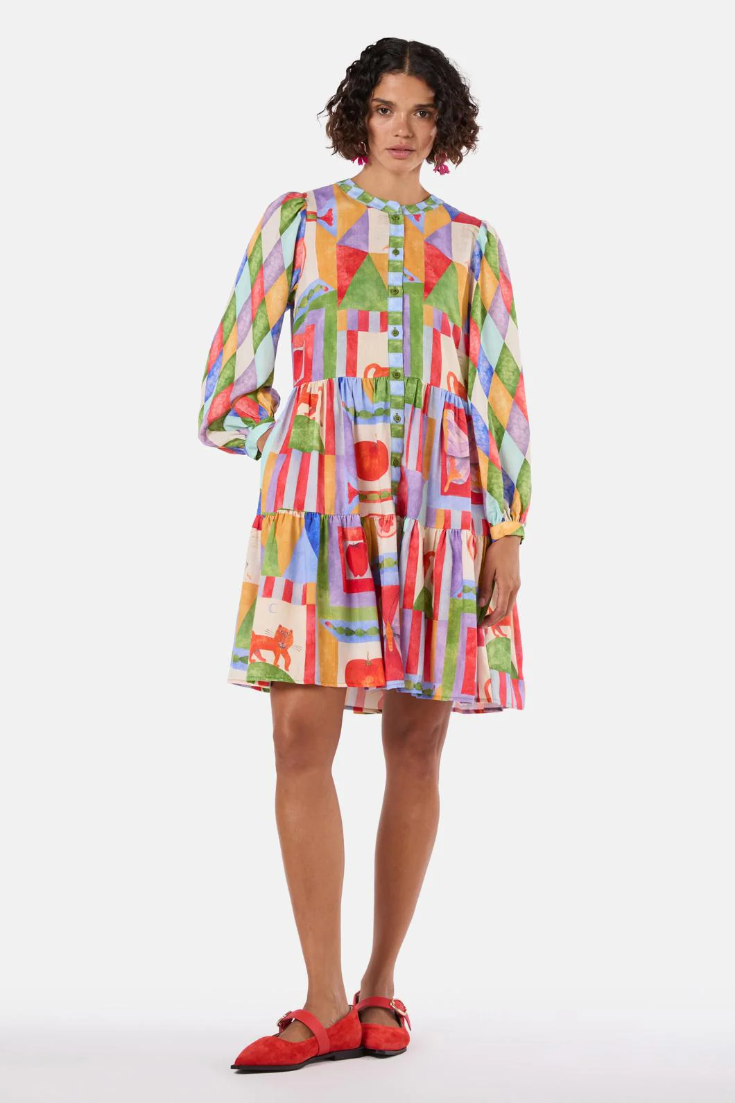 Fantasy Patchwork Dress