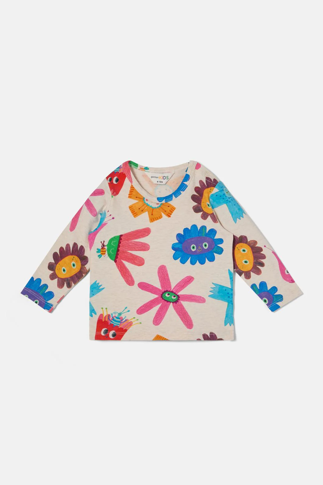 Lucky Flower Baby LS Tee