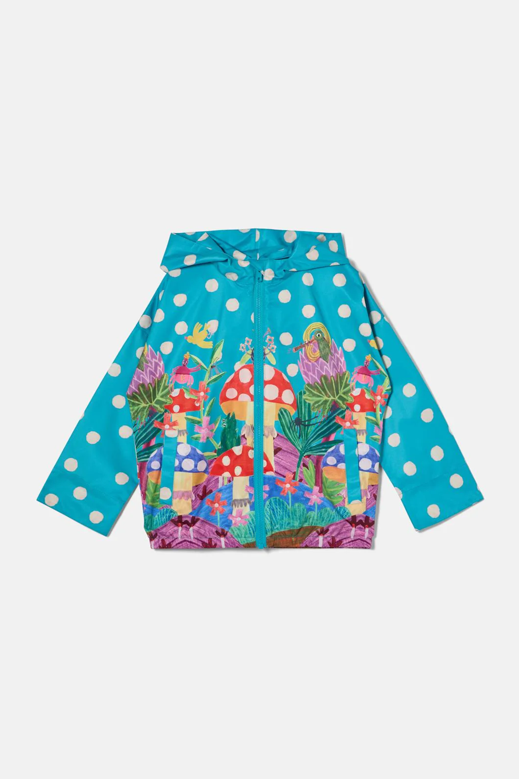 Toadstool Spot Kids Raincoat