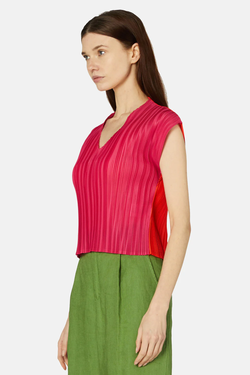 Spectral Pleat Top