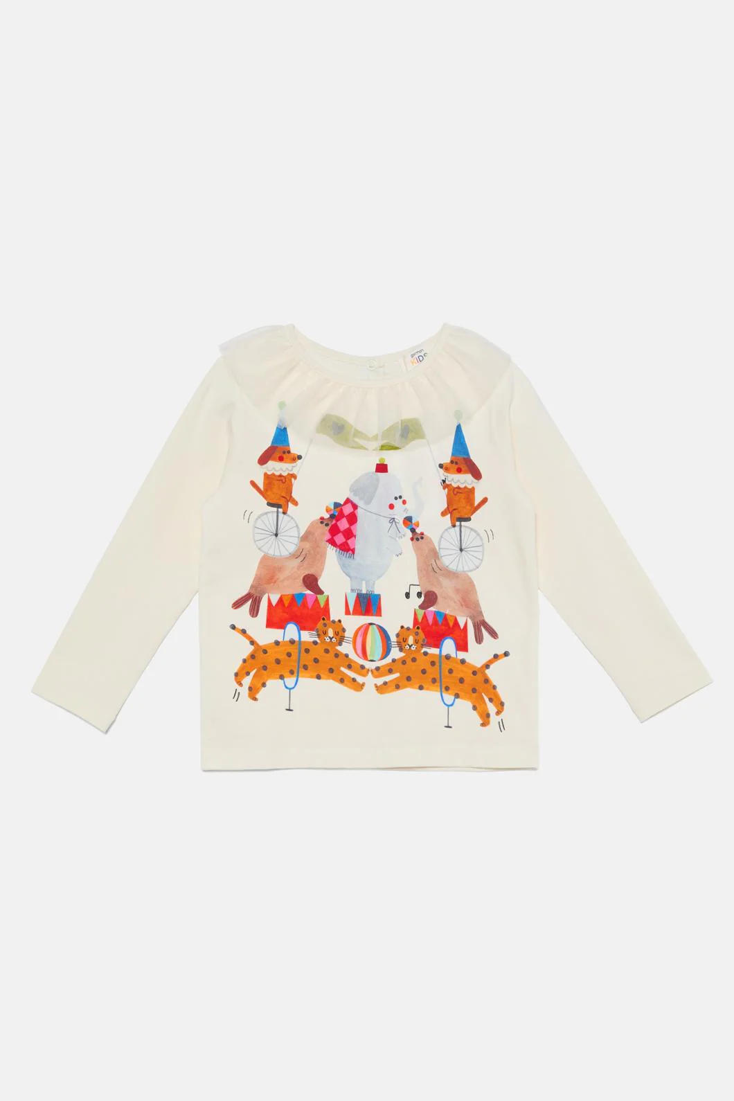 Circus Scene Kids Top