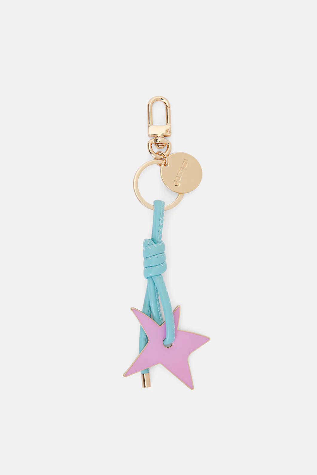 Star Charm Key Ring