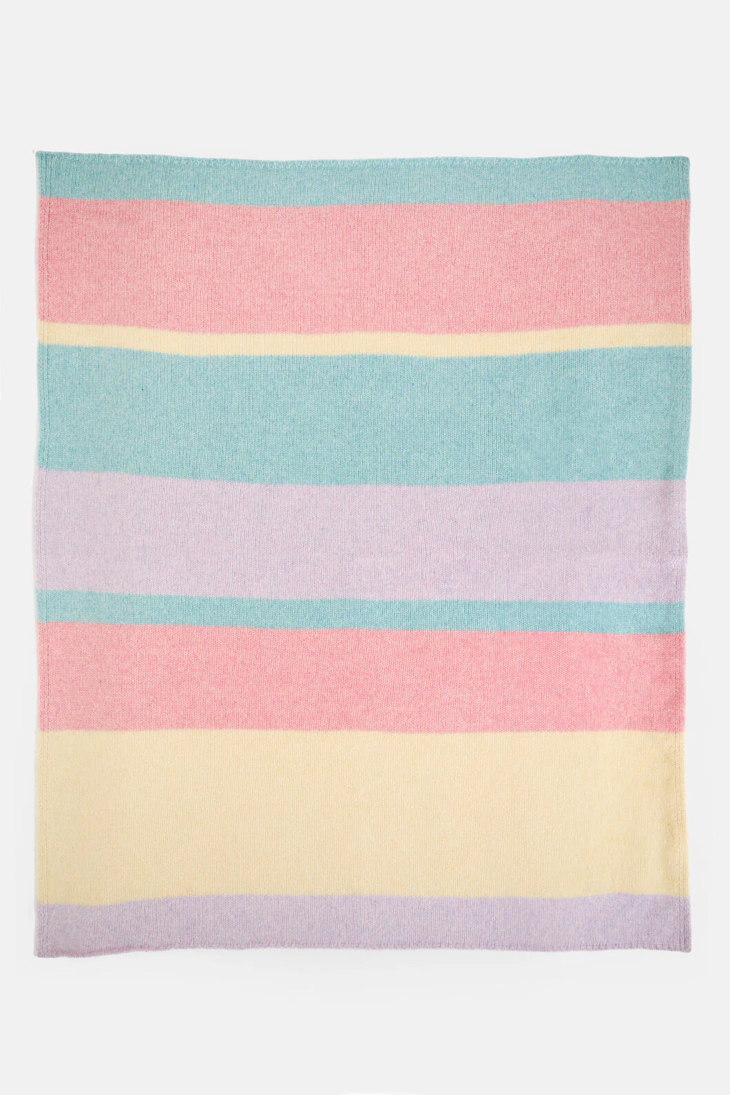 Primary Stripe Wool Throw