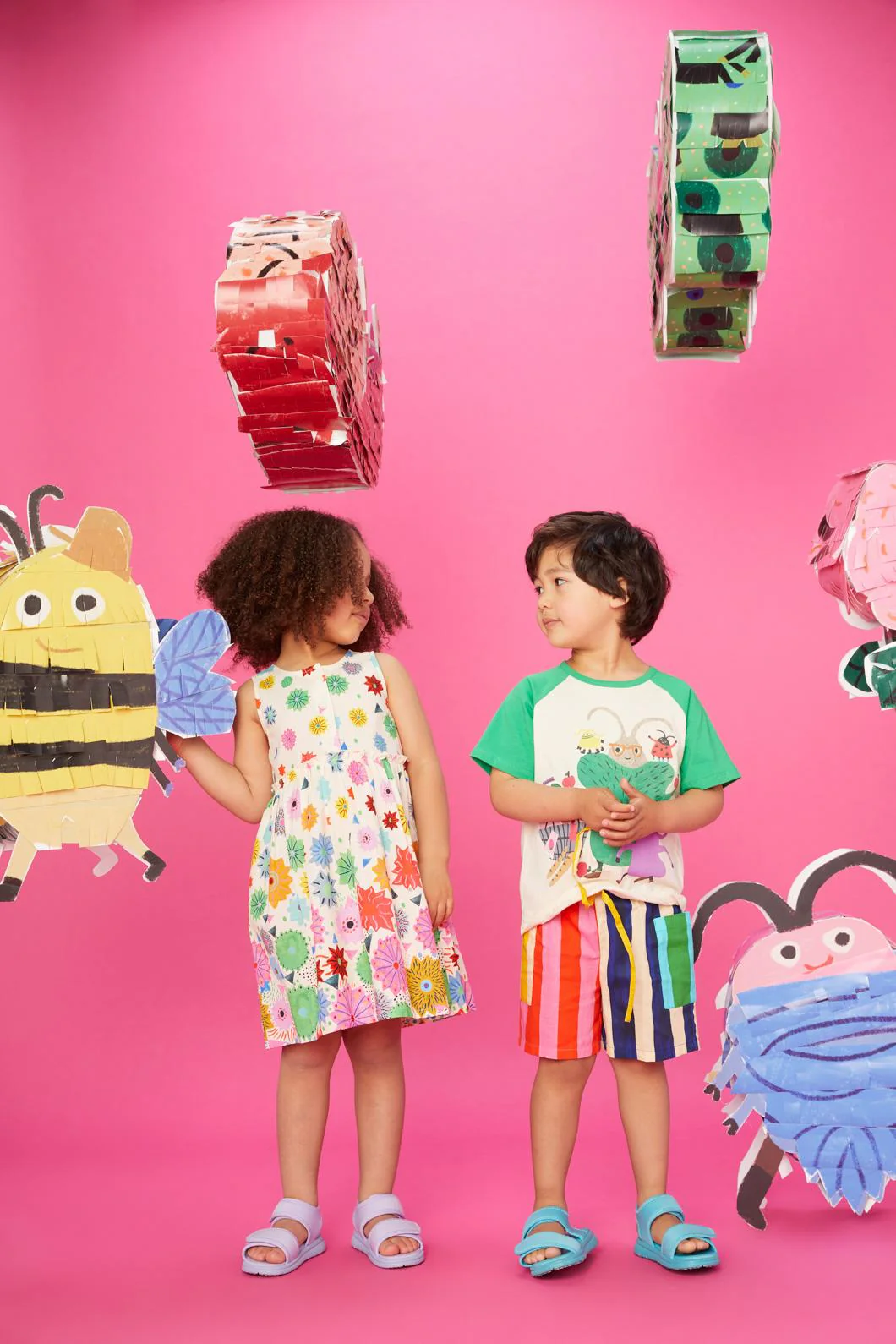 Stars Kids Border Dress