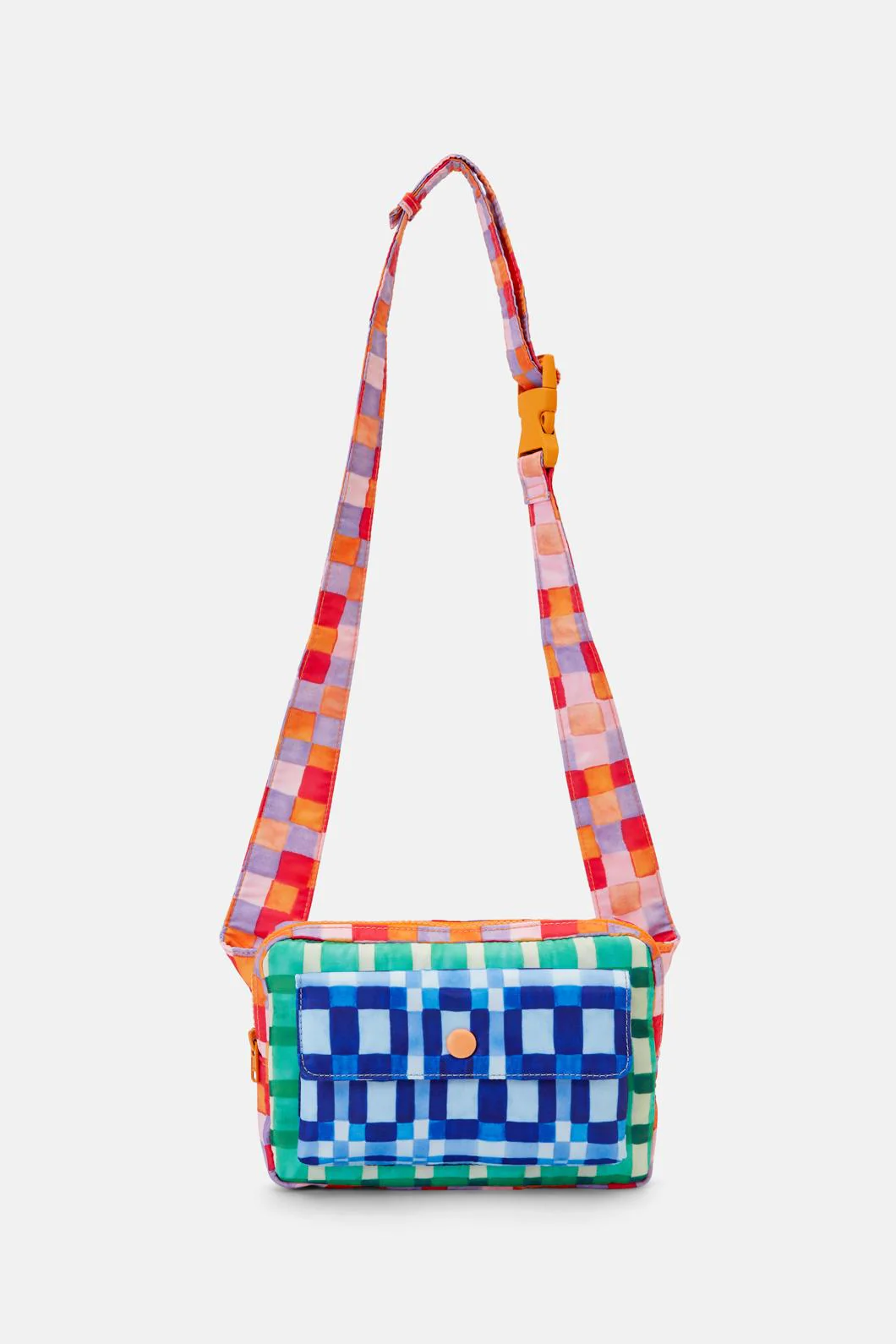 Gingham Garden Bag