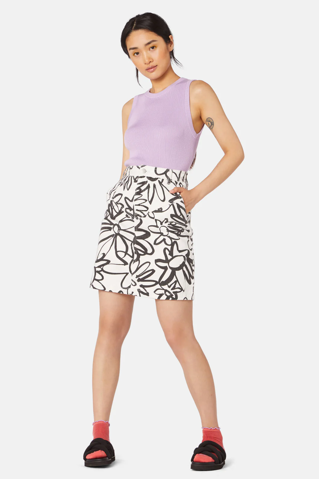 Solo Daisy Mini Skirt