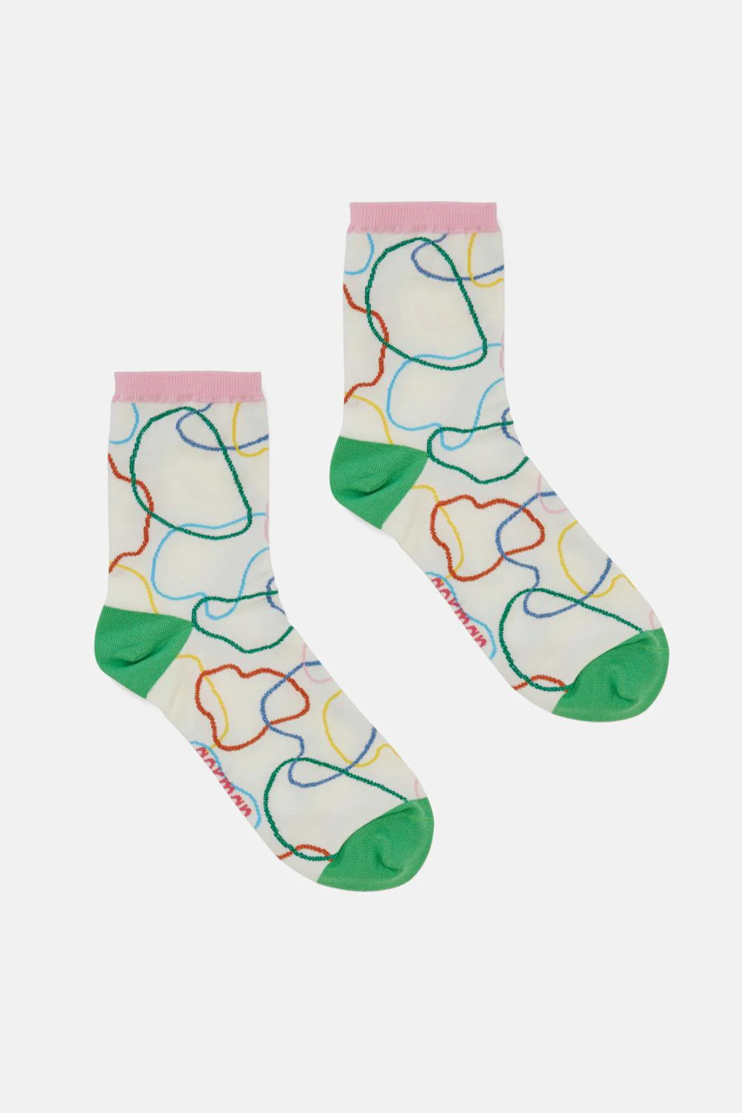 Souvenir Squiggle Sock