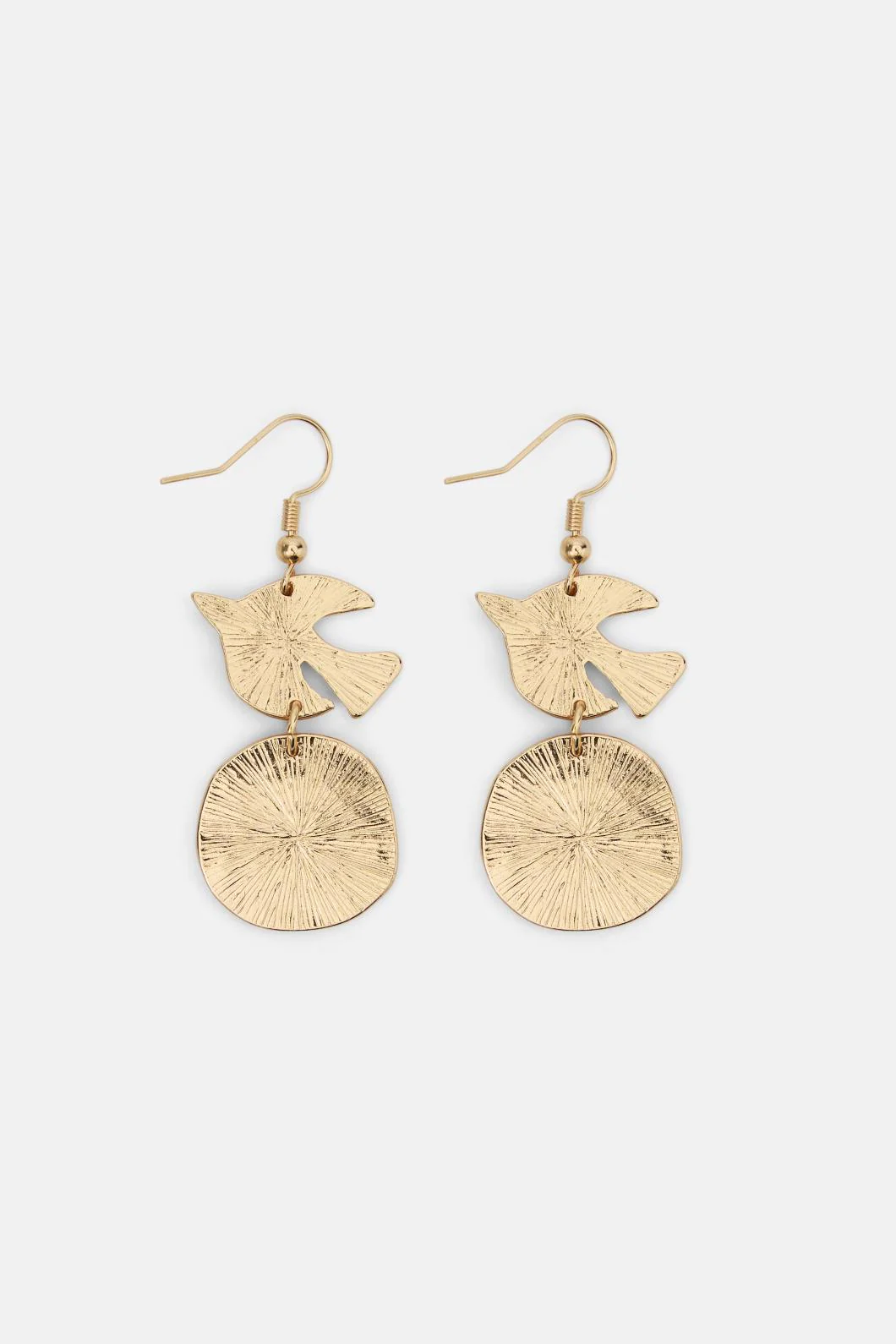 Bird Flower Earring